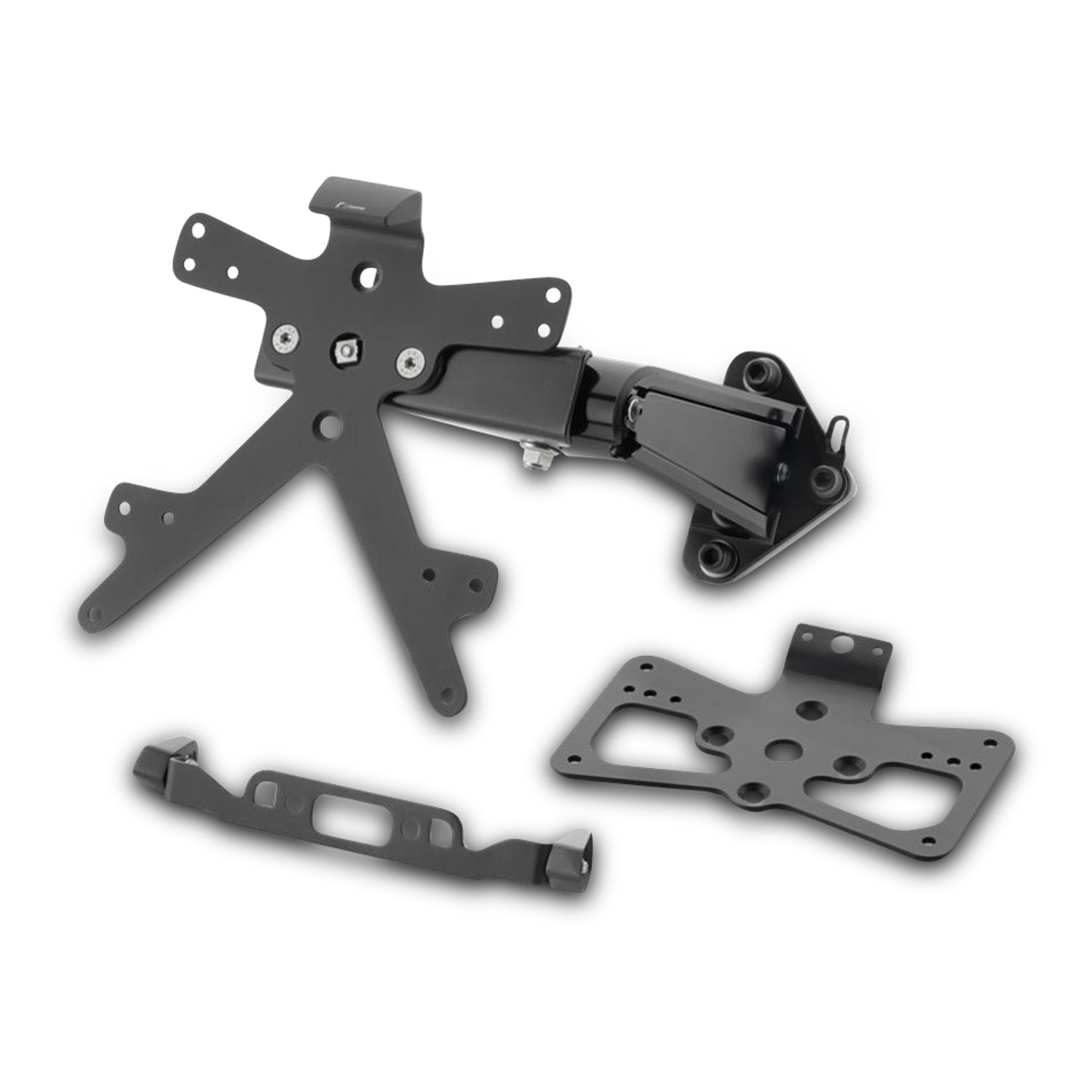 Juego de Soporte para Placa Rizoma Negro