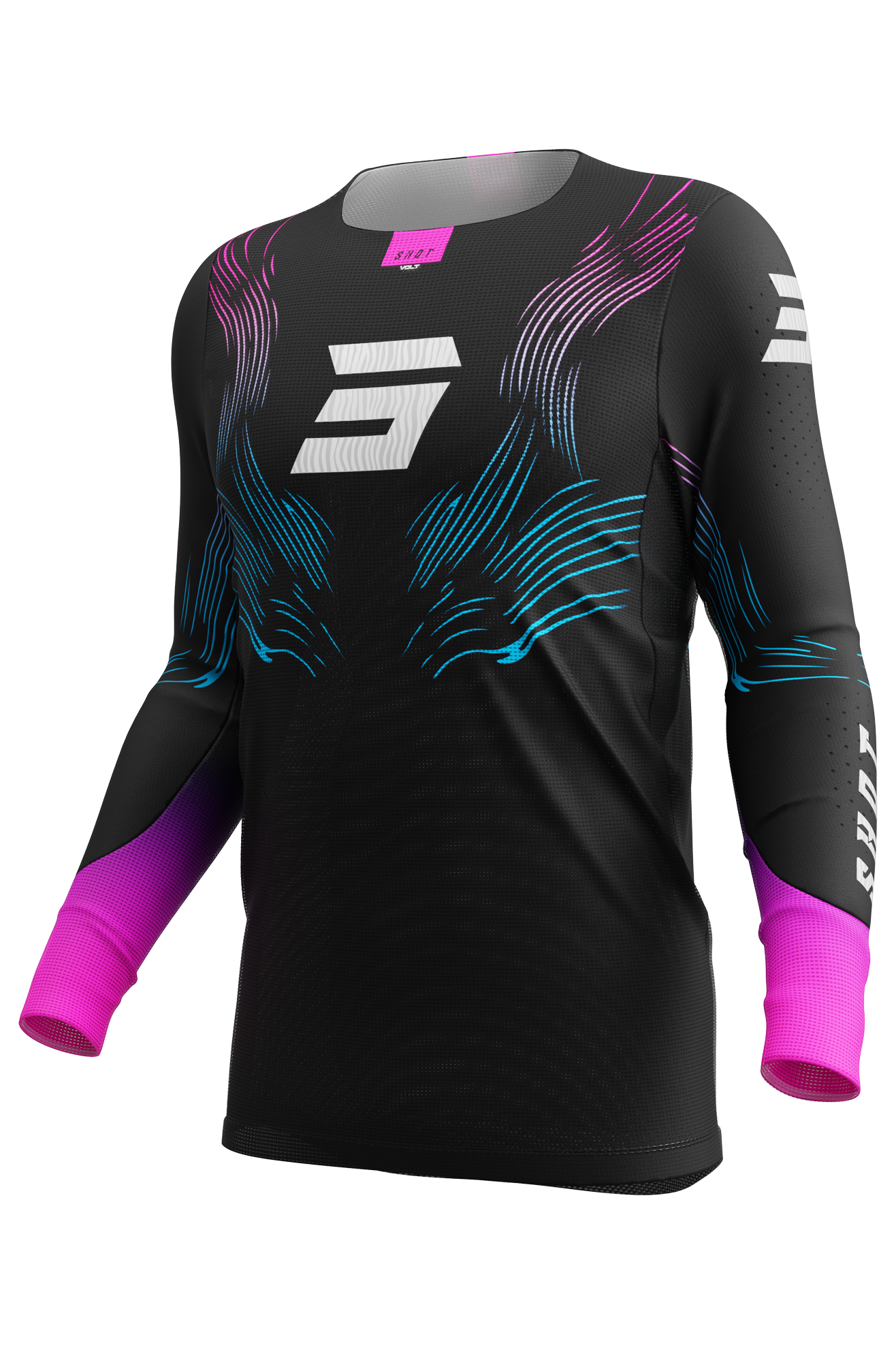 Camiseta Cross Shot Race Gear Aerolite Volt 27