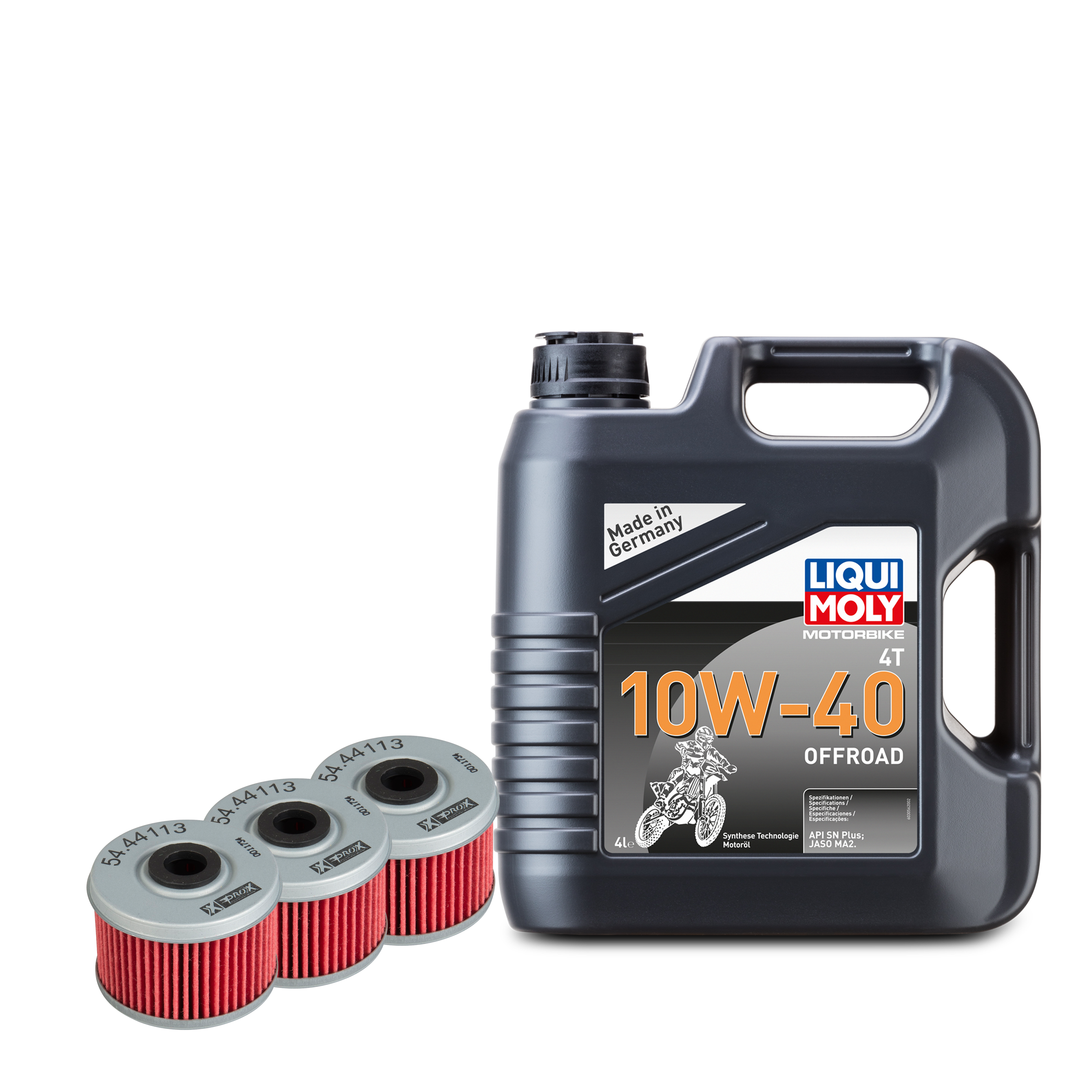 Motorolie + Oliefilter 3-Pack LIQUI MOLY Offroad 4L ProX