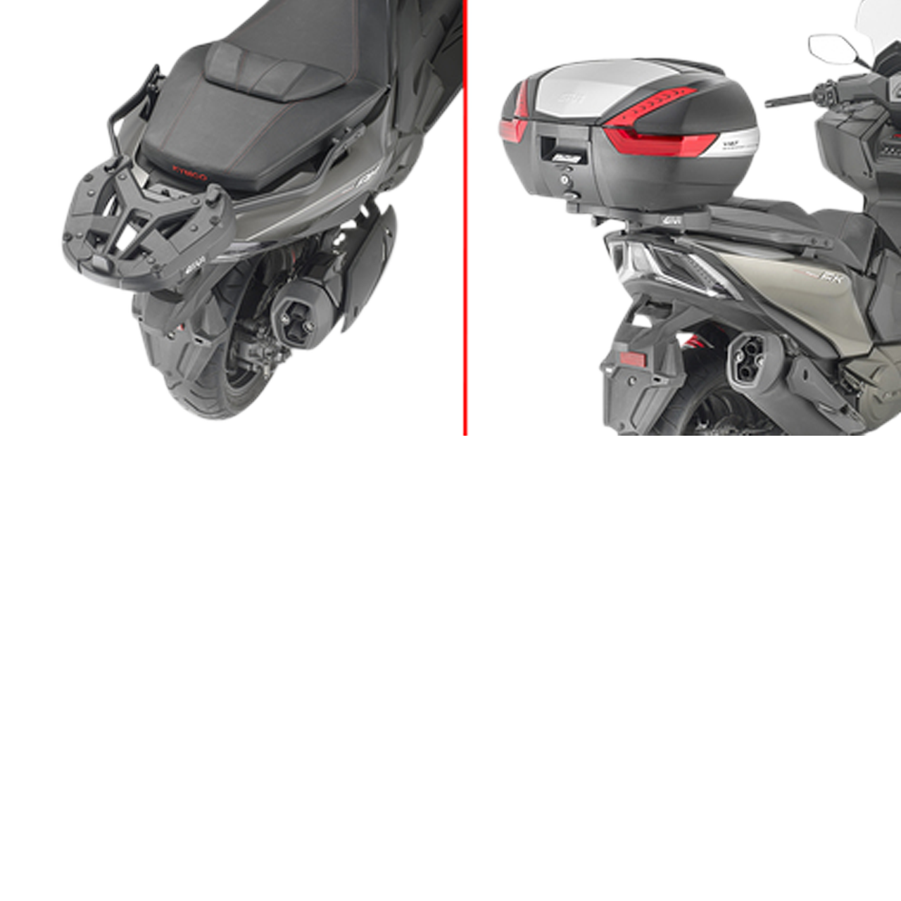 Porte-Bagages Arrière Givi Scooter AK 550 Premium