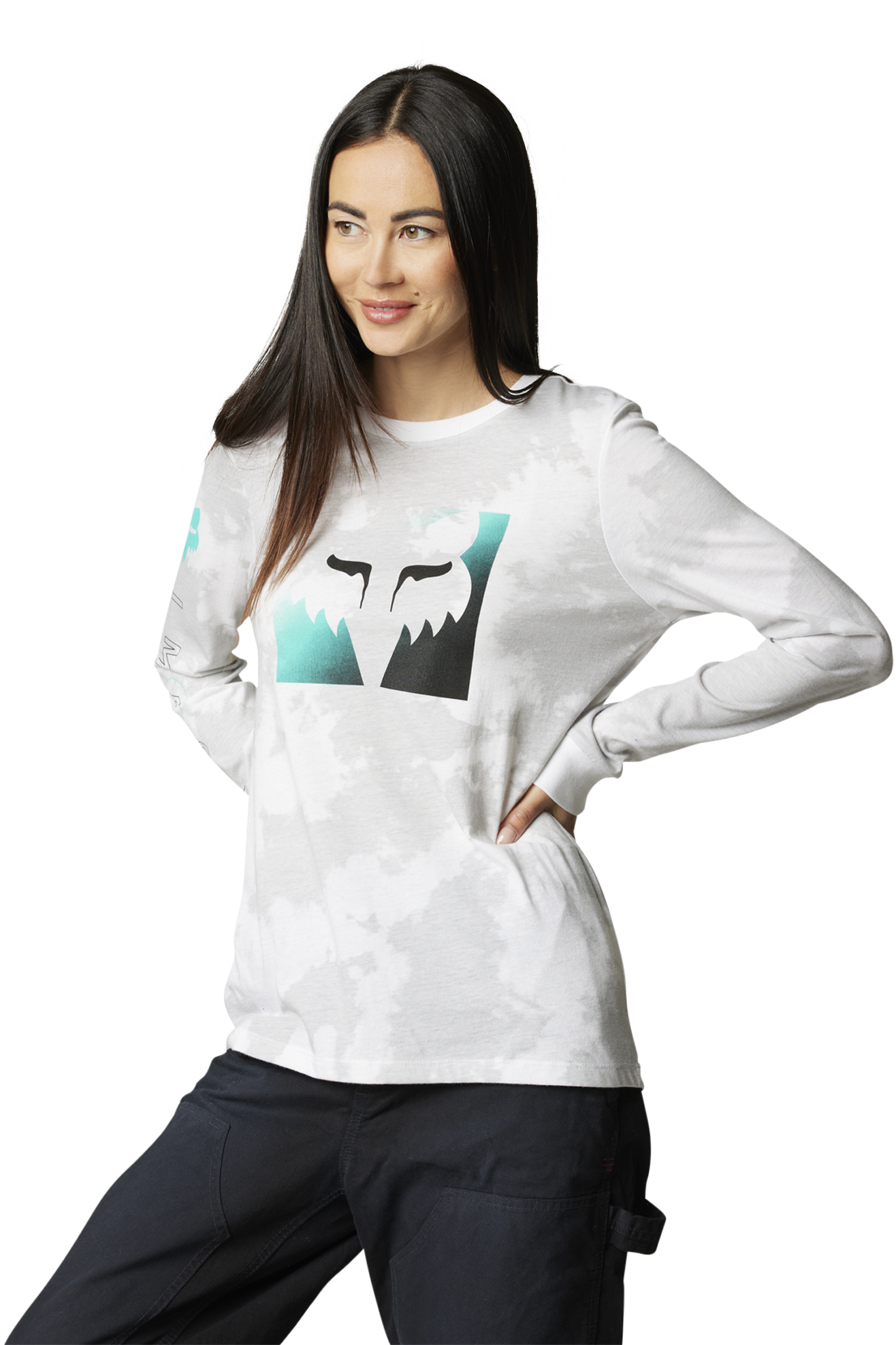 Camiseta Mujer FOX Detonate Manga Larga