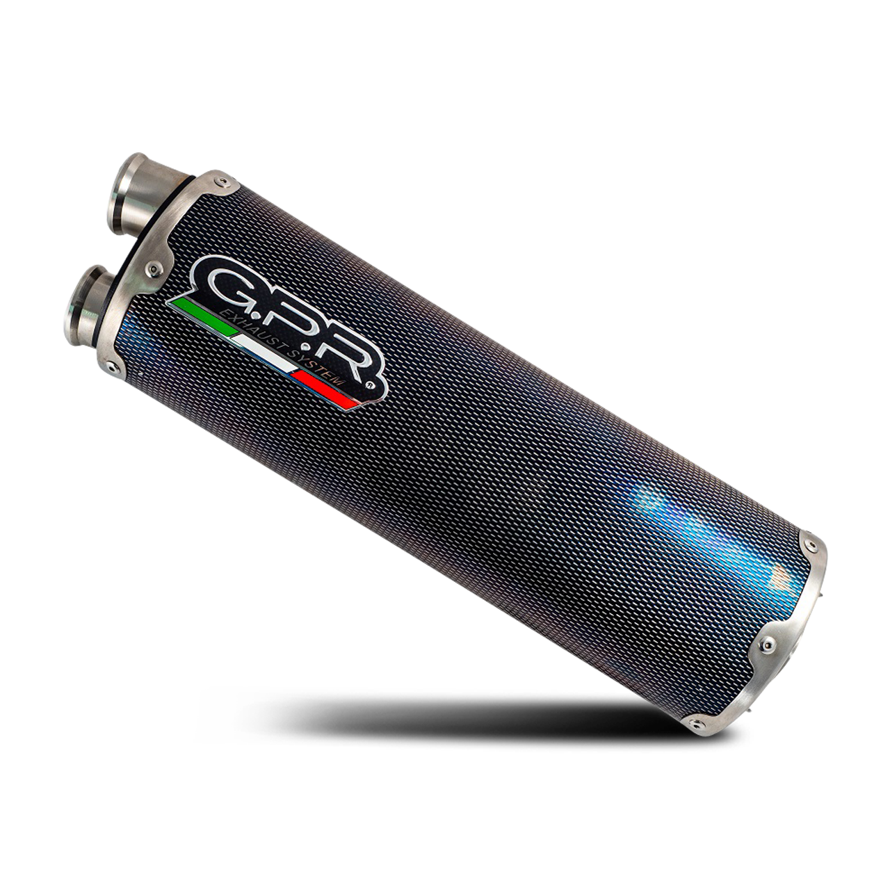 Compleet Uitlaatsysteem G.P.R. Dual Poppy Impact Zero Carbon