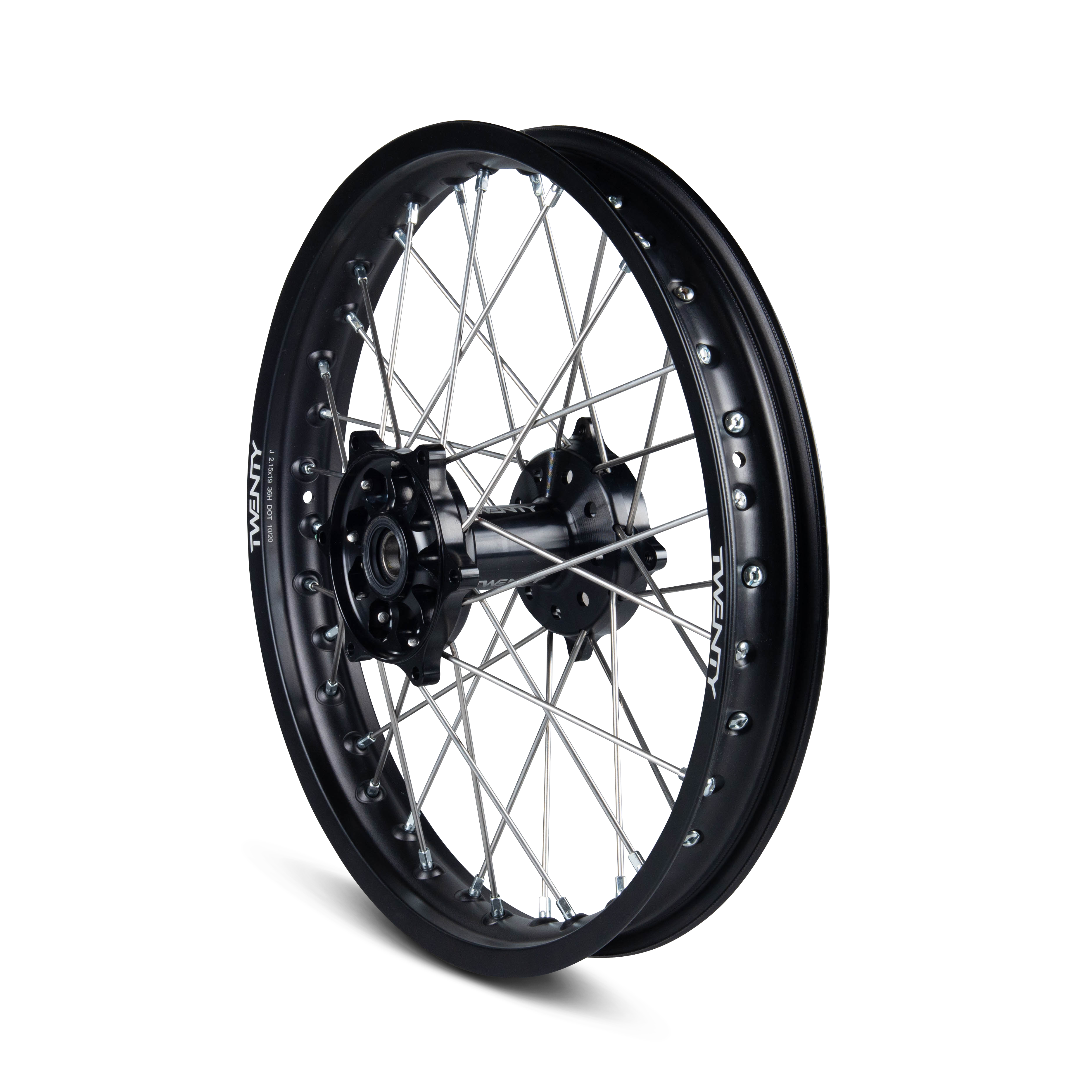 Twenty MX Rear Wheel Black-Black 19"