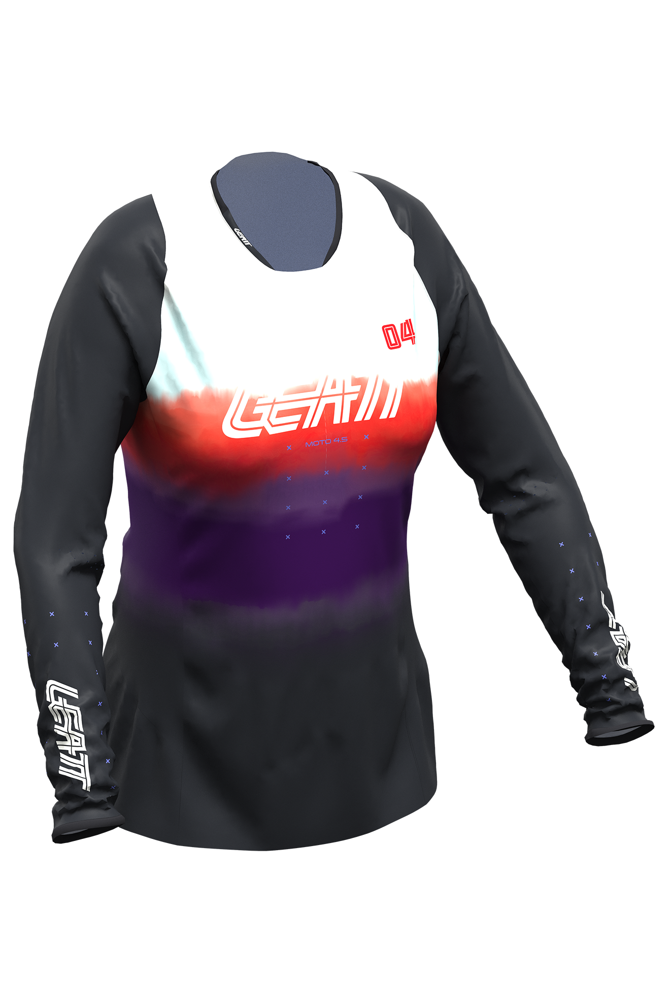 Camiseta de Cross Mujer Leatt Moto 4.5 Lite V25