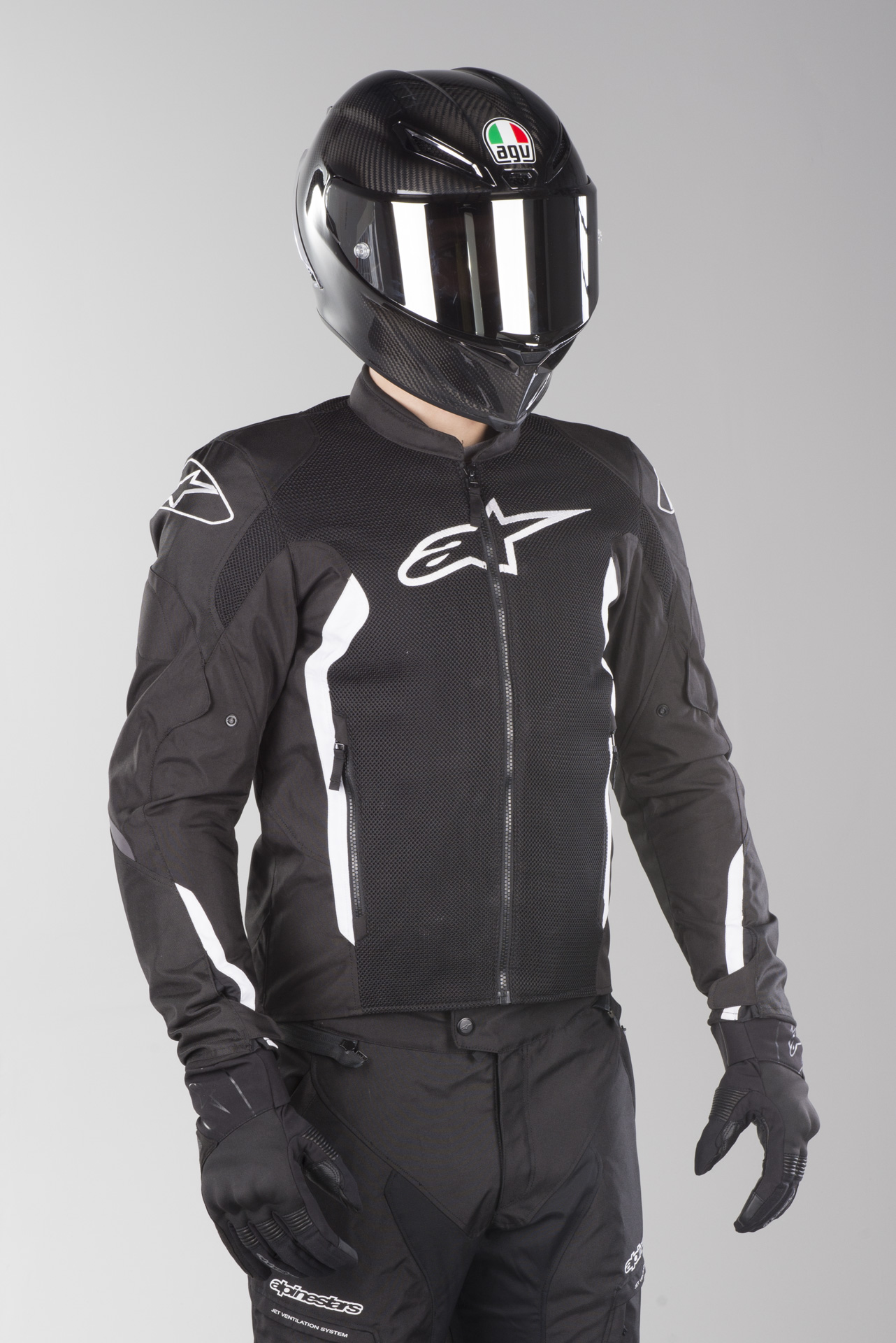 Alpinestars Viper V2 Air Jacket Black Alpinestars Viper V2 Air Textile Jacket