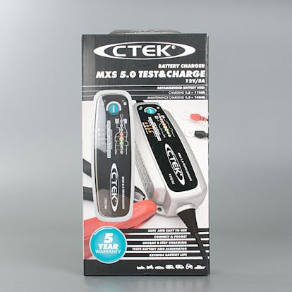 CTEK MXS 5.0 Battery Test & Charger - Now 21% Savings