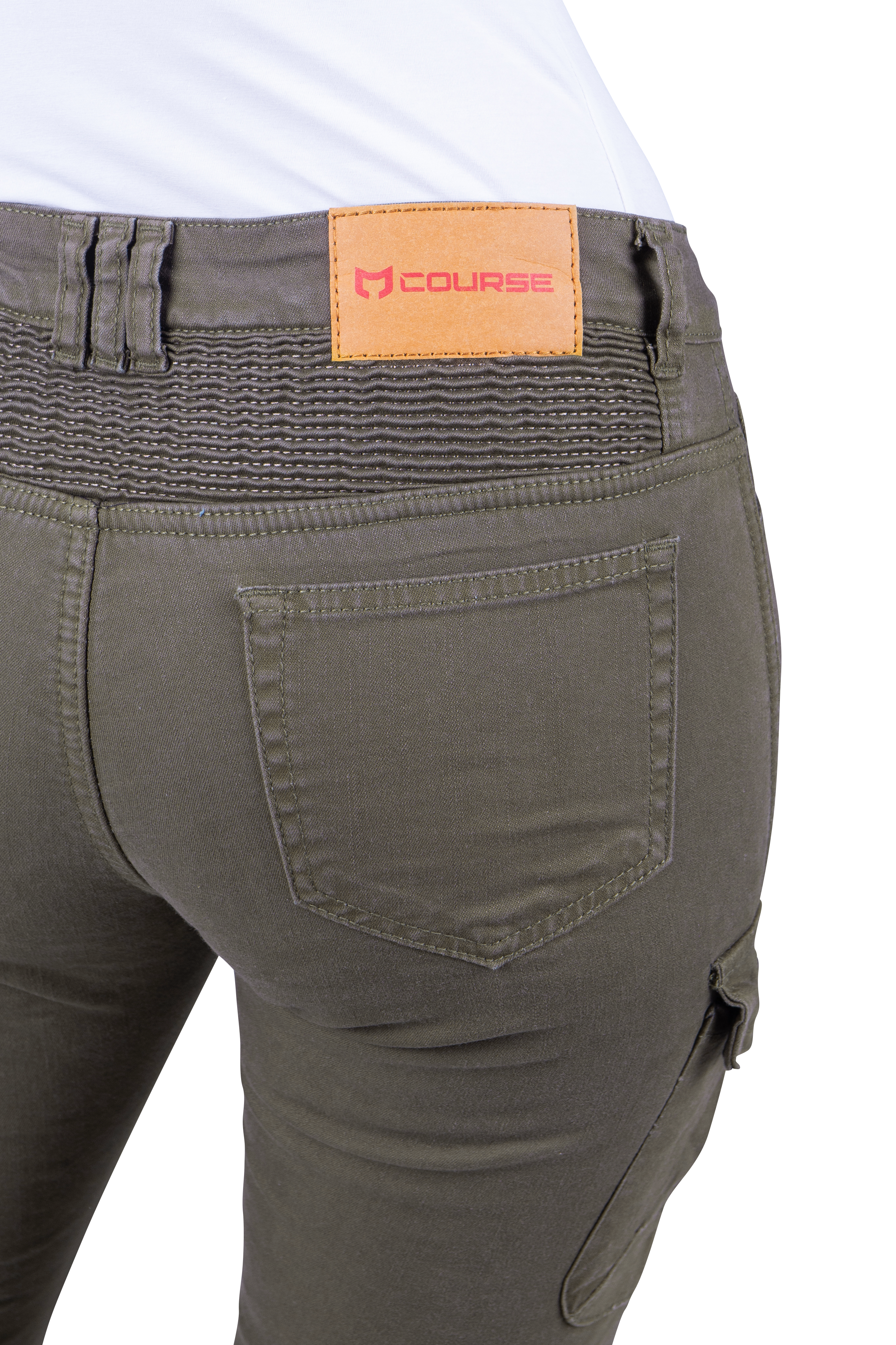 Motorbroek Dames Course Wasteland Aramide-Versterkte Slim Fit