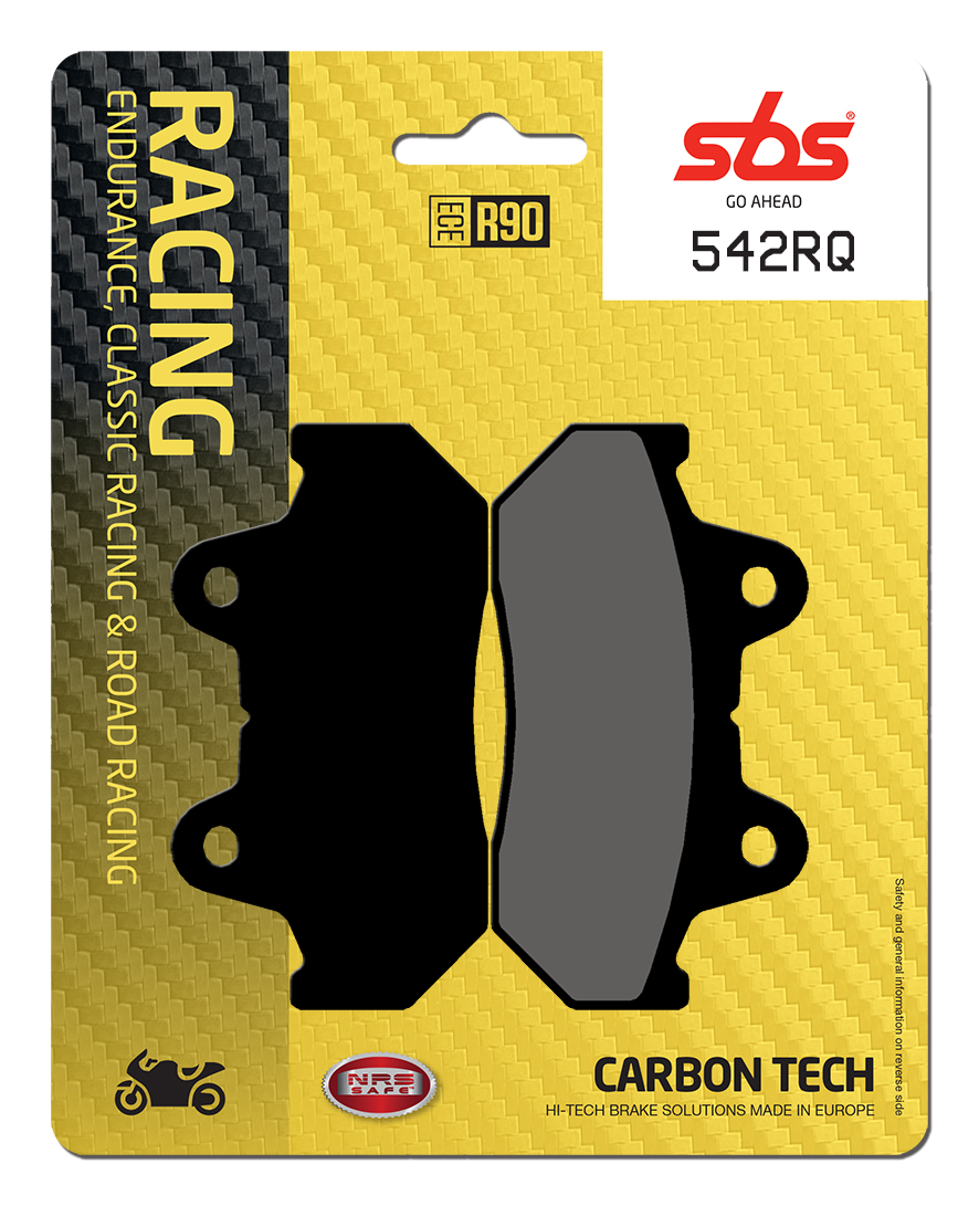 SBS RQ Carbon Tech Brake Pads Rear