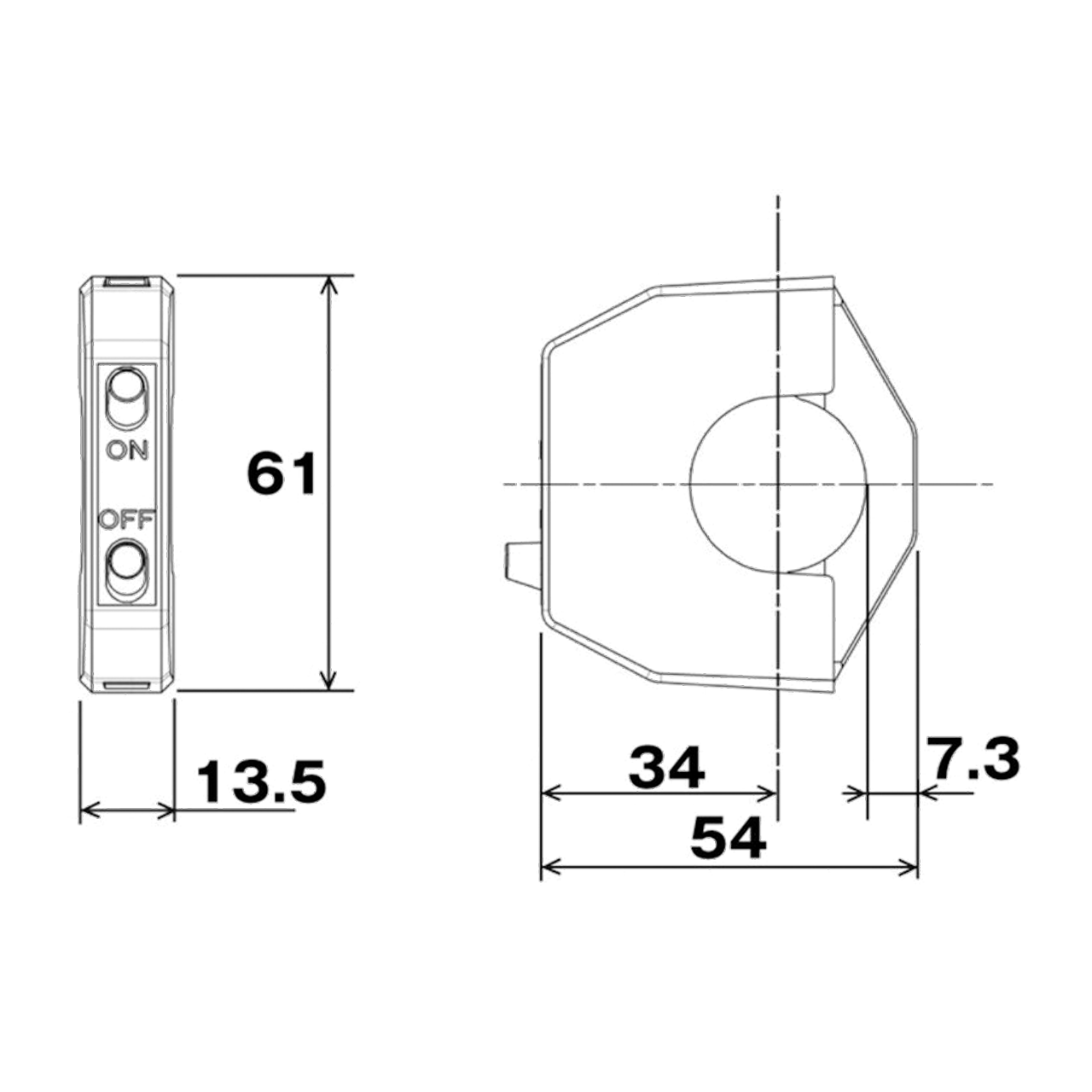 Daytona Universal Switch Flat Seesaw
