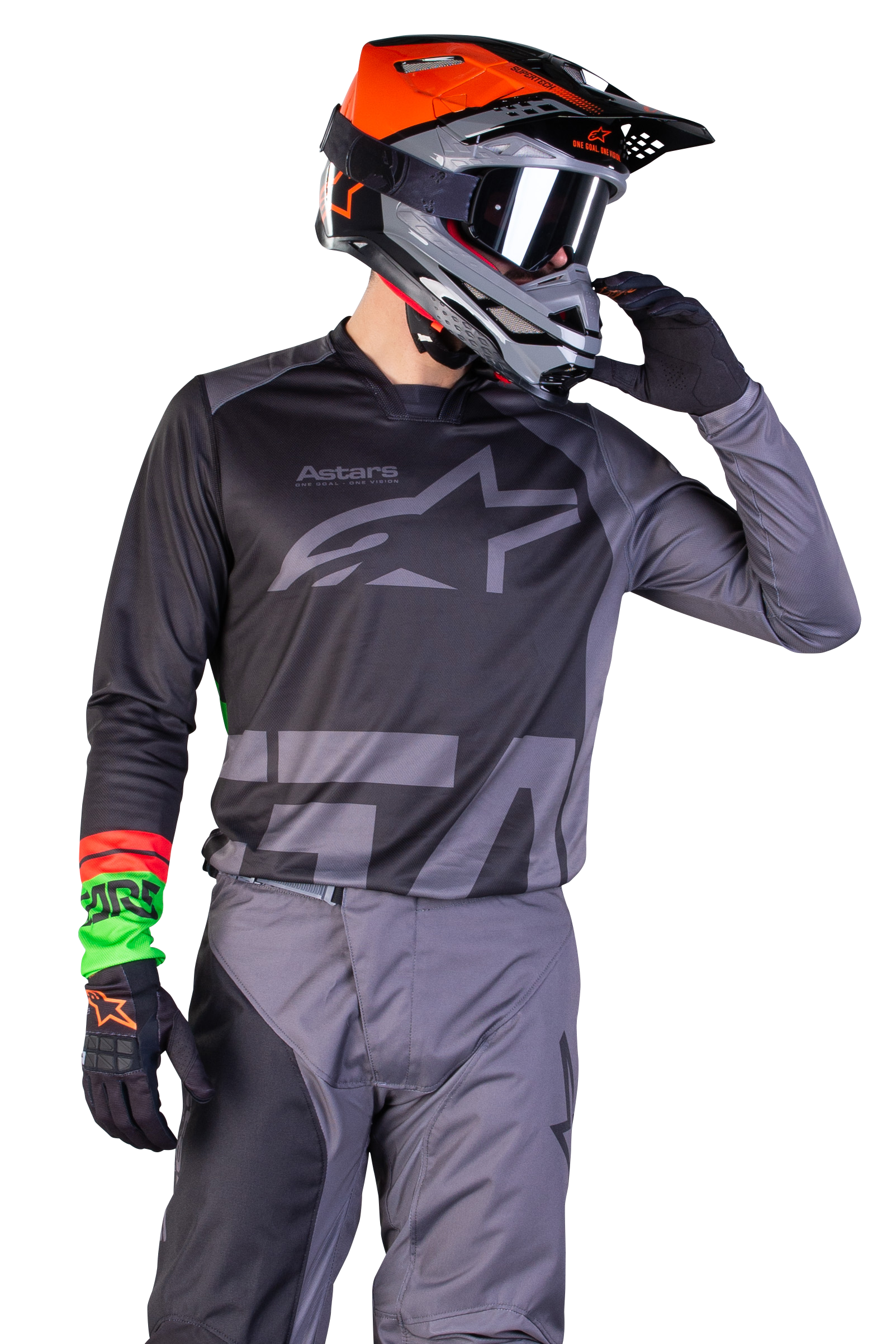 Camiseta de Cross Alpinestars Racer Compass