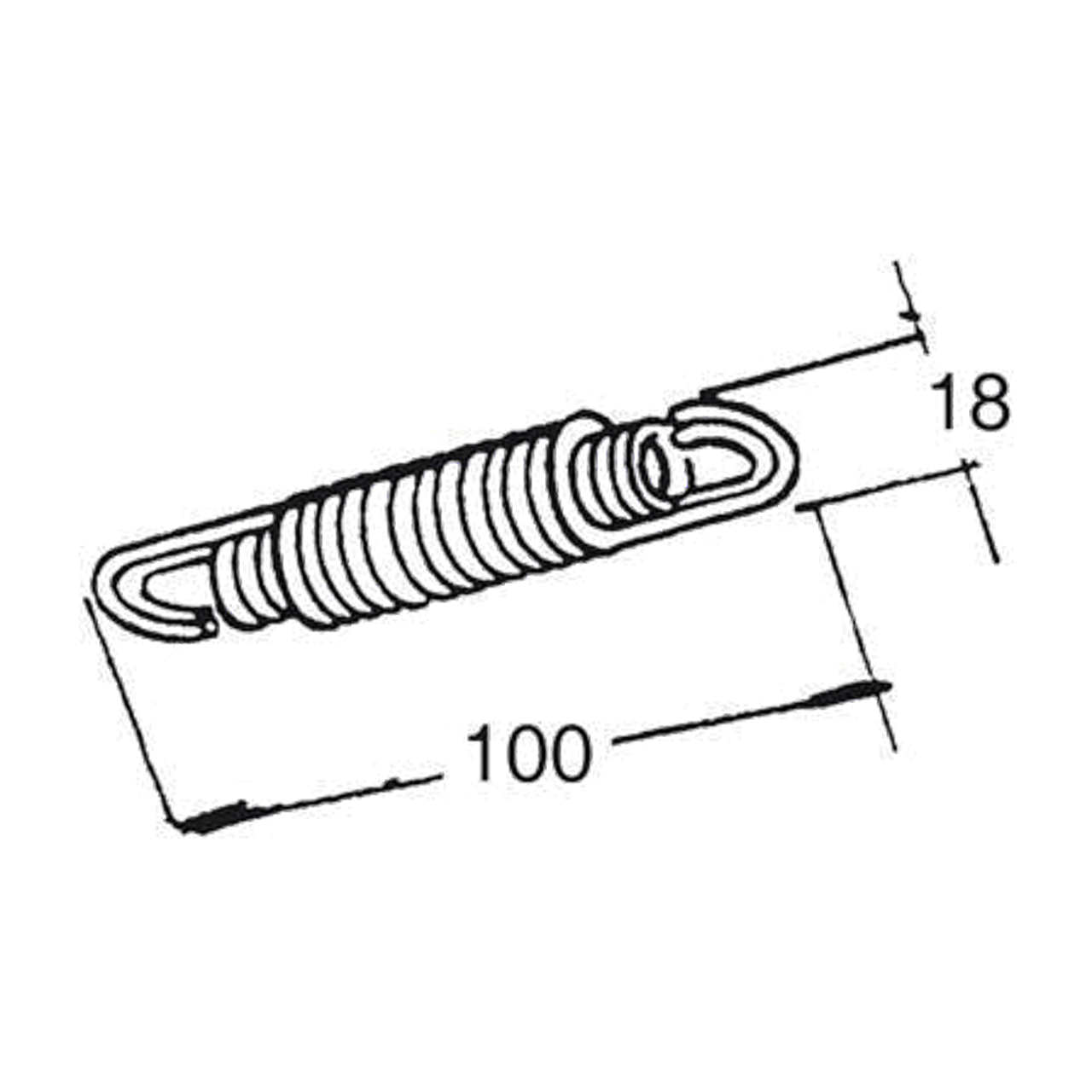 Buzzetti Scooter Double Spring for Central Stand - Kymco