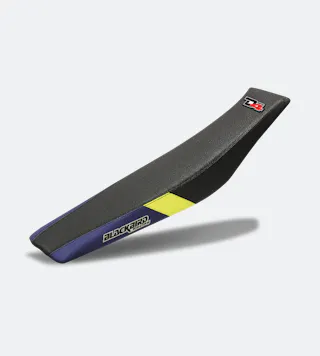 Zadelovertrek Blackbird Dream 4 Zwart-Geel-Blauw