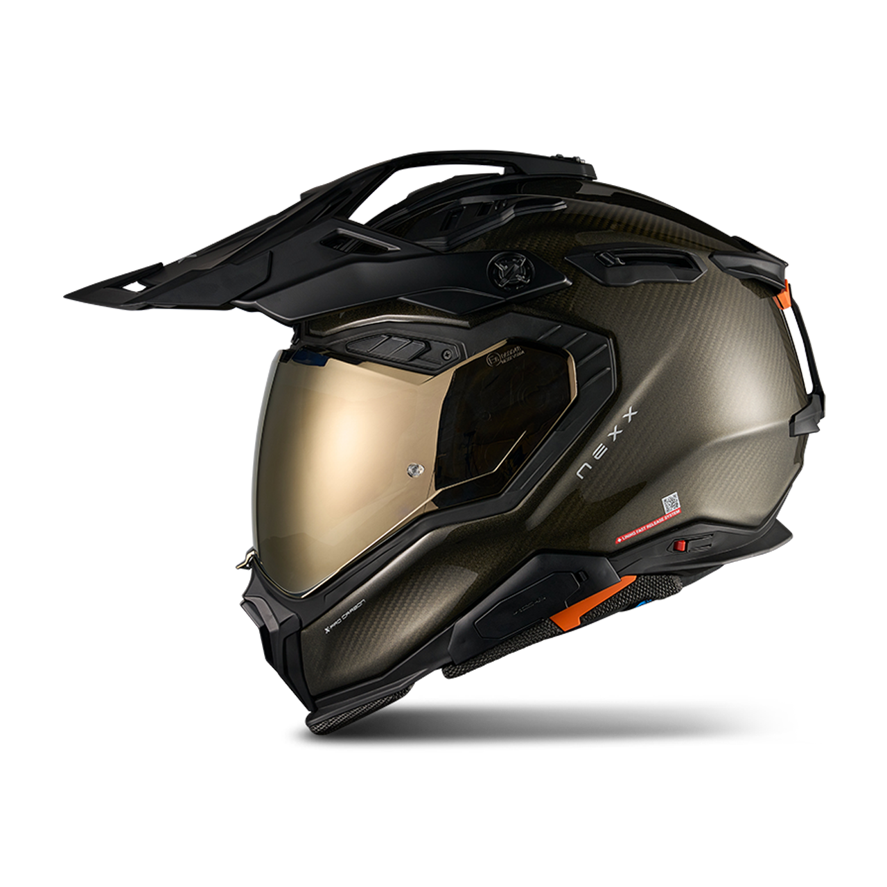 Nexx X.WED3 Golden Dune Carbon Adventure Helmet