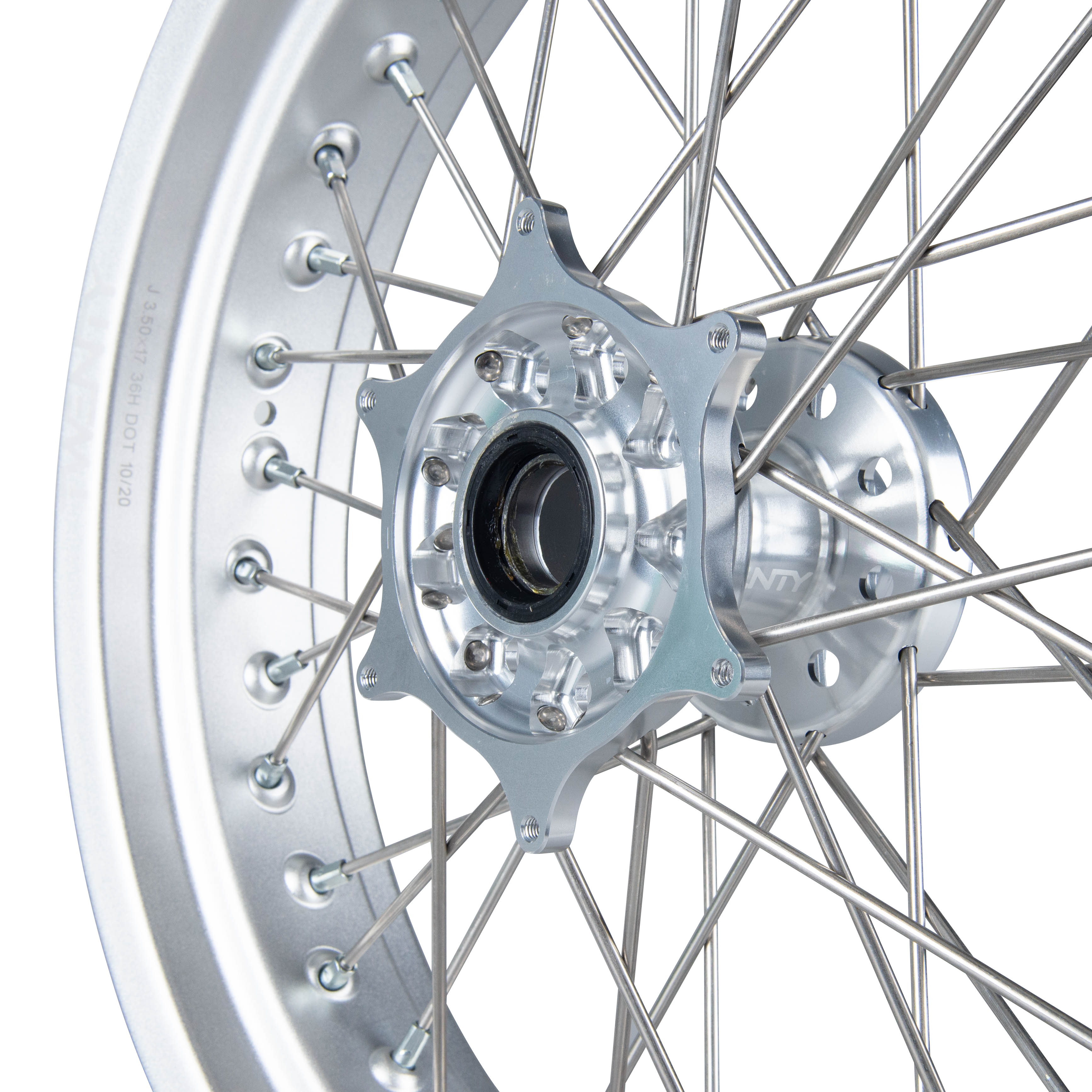 Rueda Delantera Twenty Supermotard Plateado-Plateado 17"