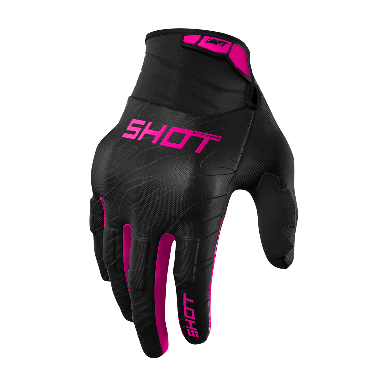 Motokrosové Rukavice Shot Race Gear Drift Onyx 27