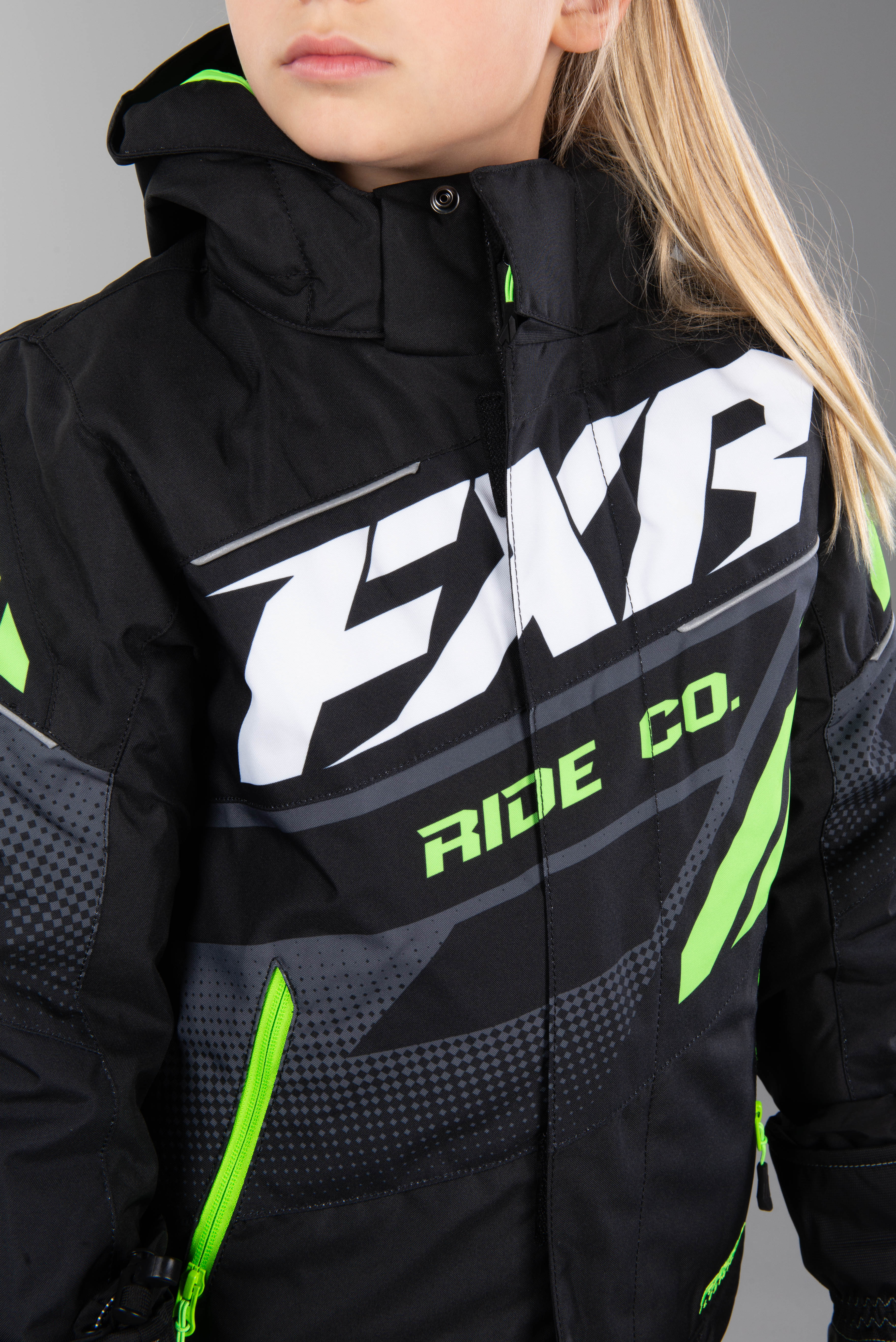 Jakke FXR Boost Barn Svart Lime Nå 16% Du sparer Jakke FXR Boost Barn Svart Lime Nå 16% Du sparer