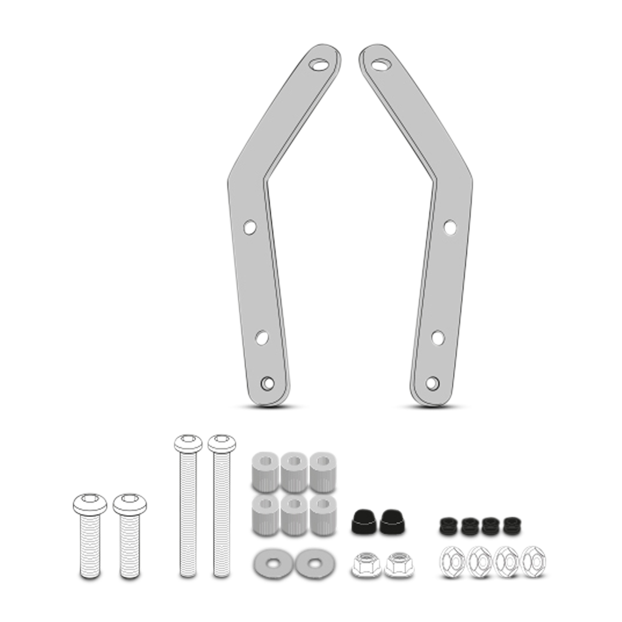 Kit Di Montaggio Givi Scooter Kymco Dink R 125 Per Parabrezza