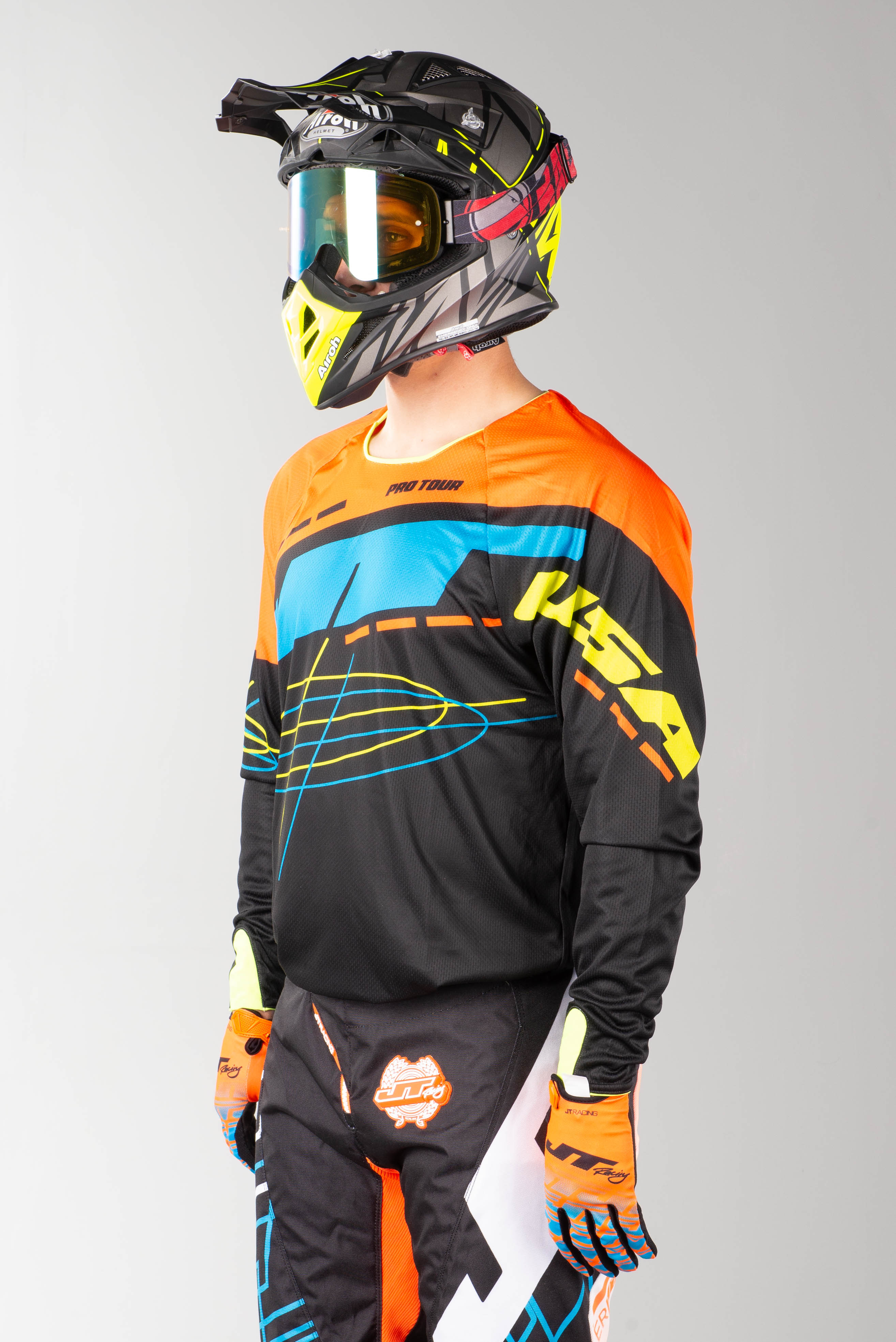 Srajca MX JT Racing Hyperlite Blueprint