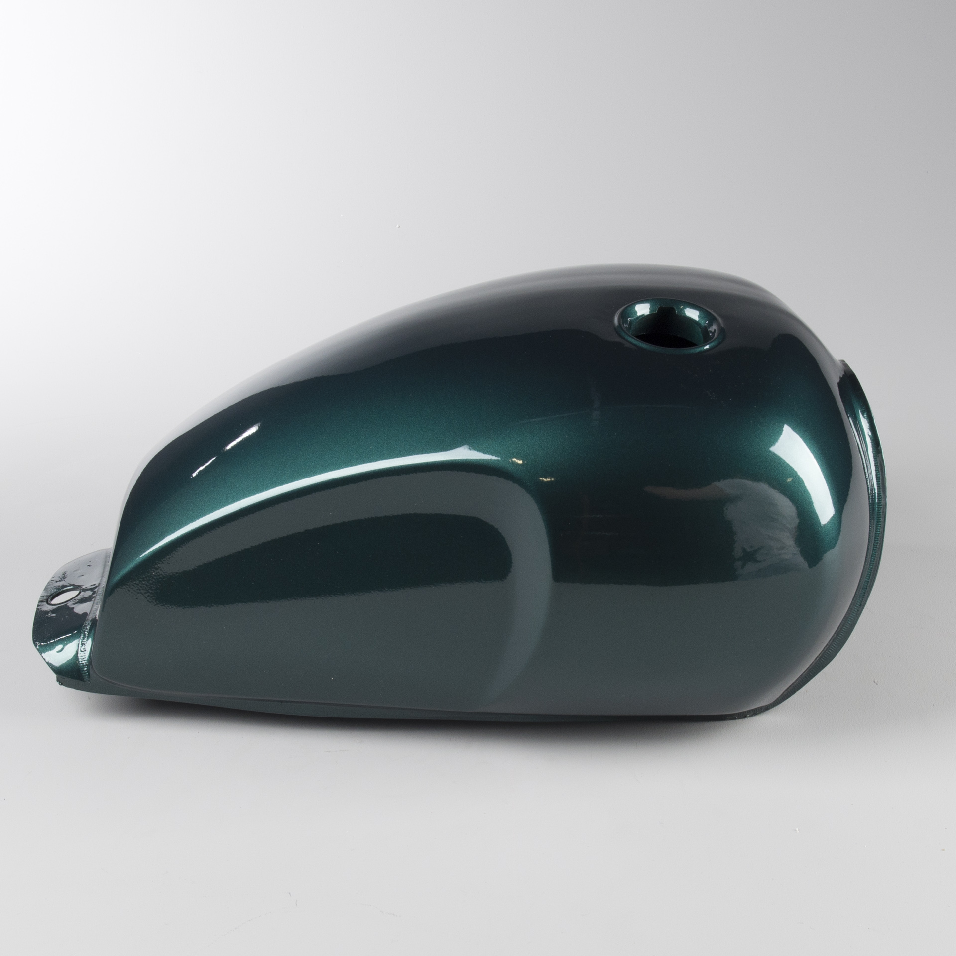 Snell Bobber Fuel Tank Green