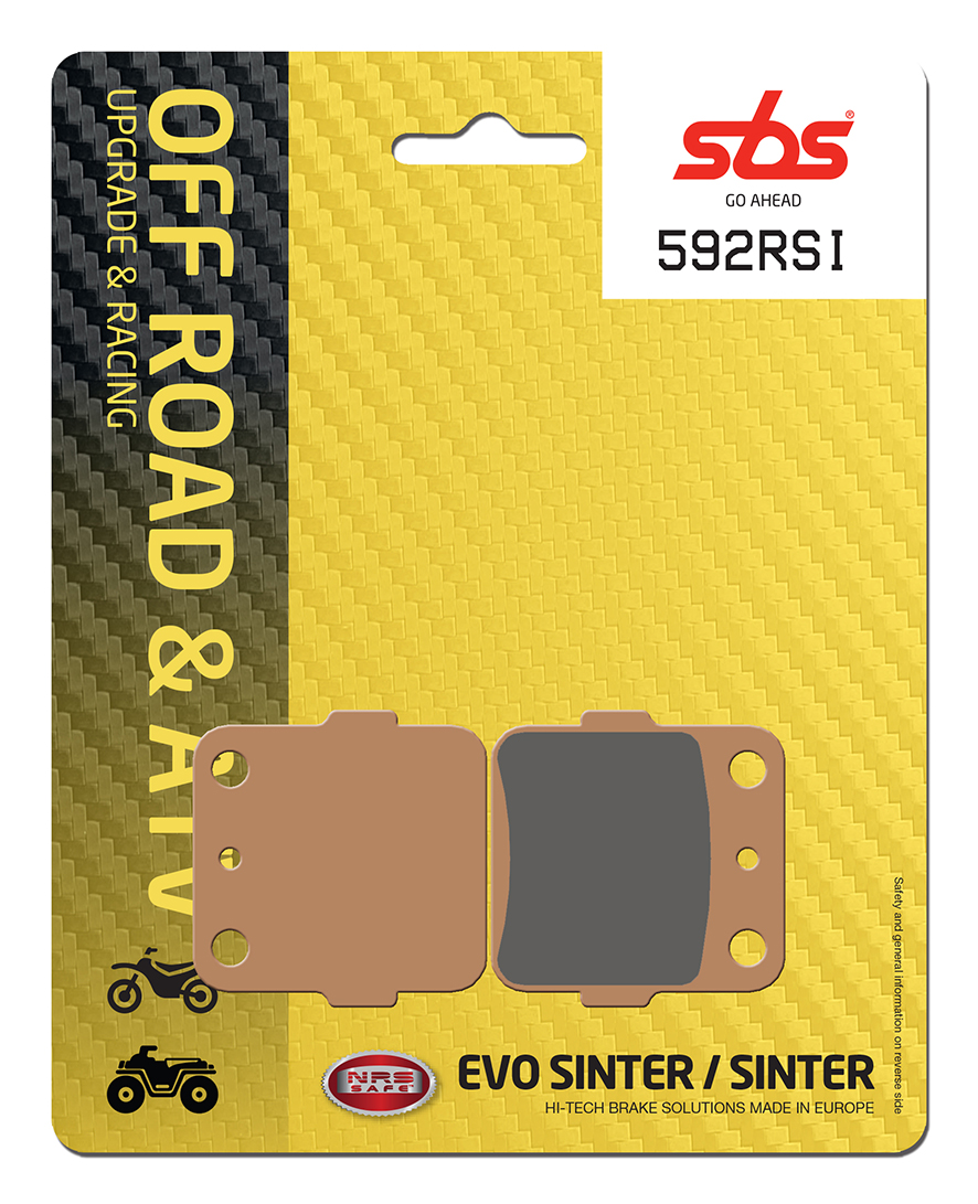 Remblokken Achter RSI Sintered SBS