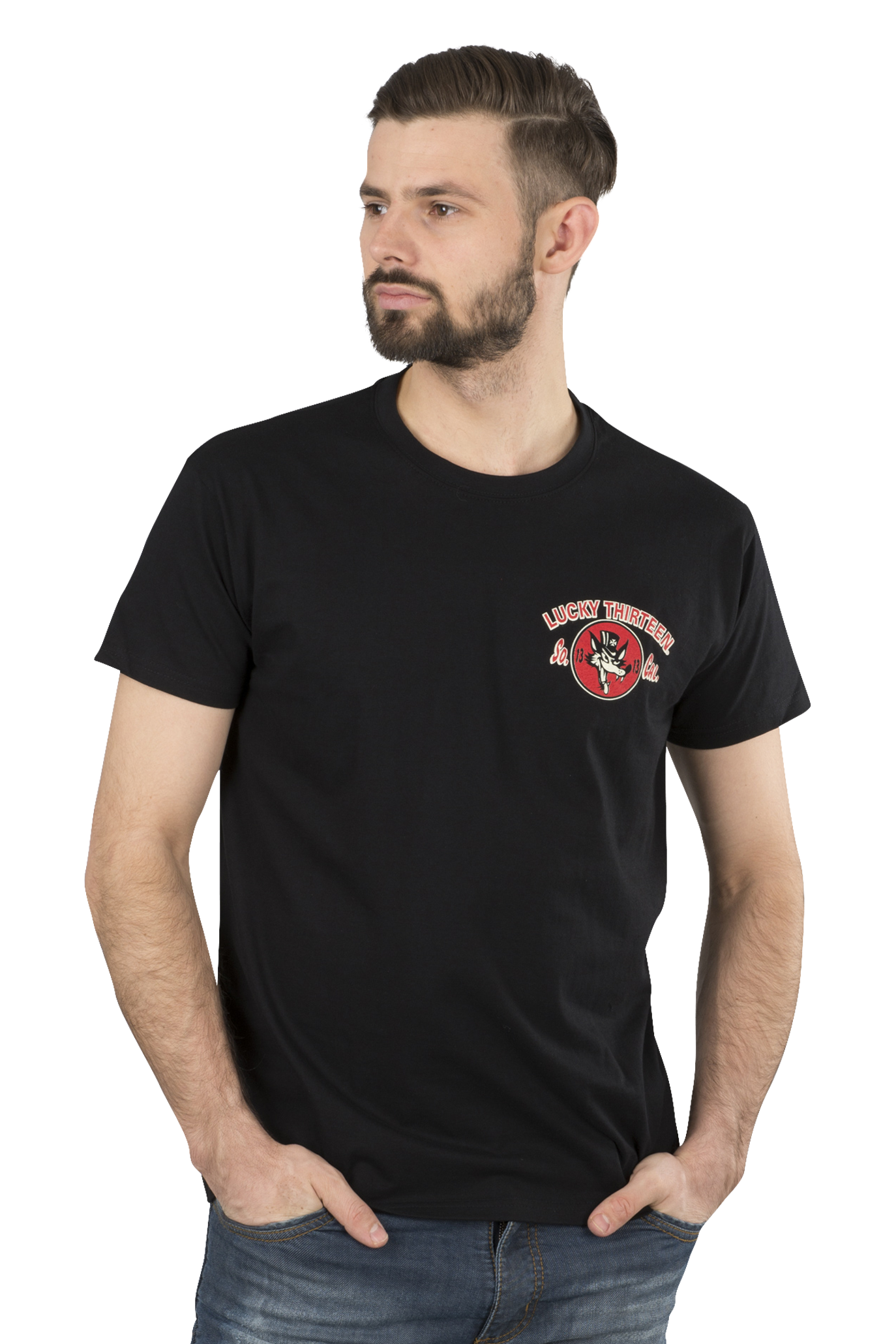T-shirt Lucky 13 Wolfy