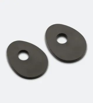Kit de Montaje para Intermitentes Delanteros Rizoma Negro