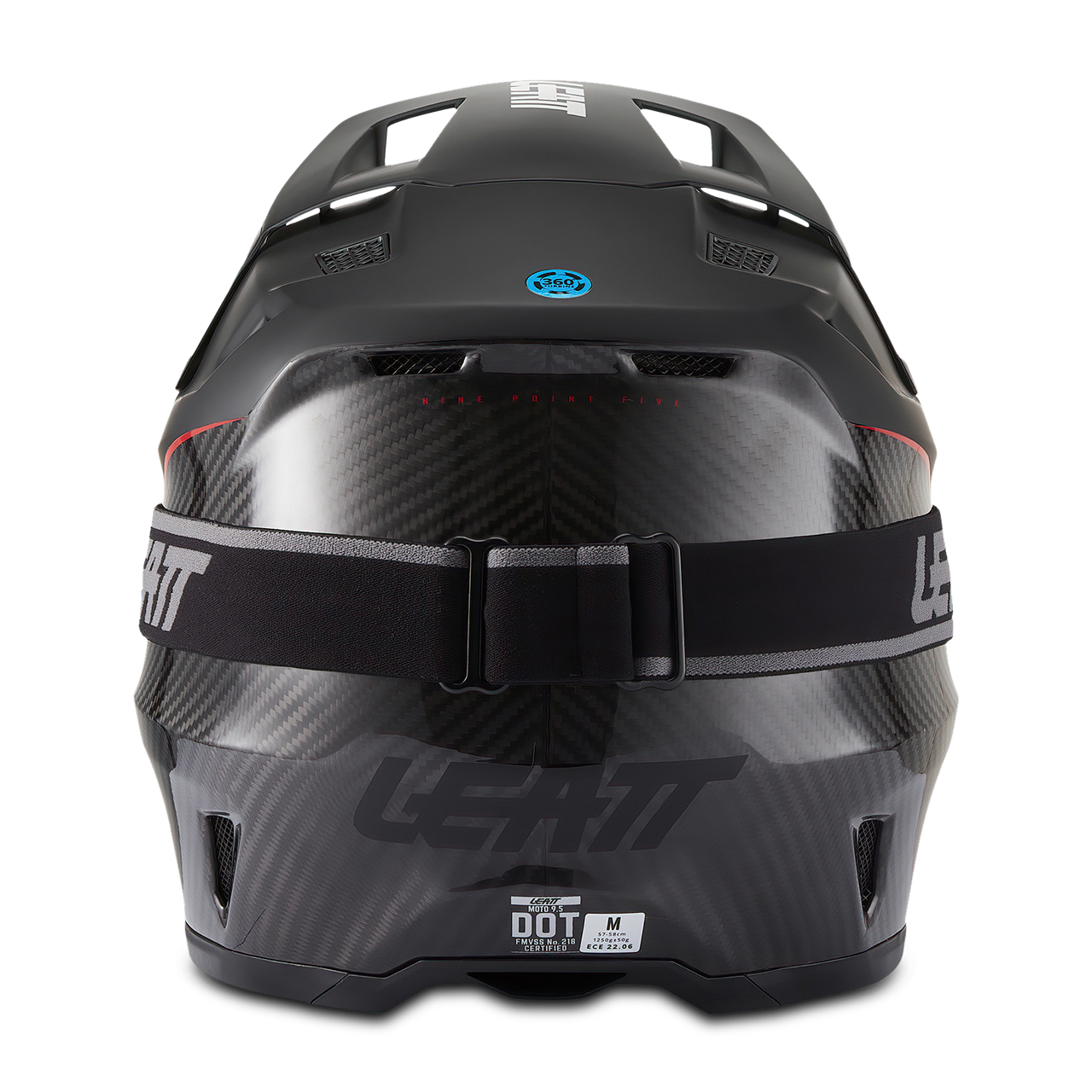 Kit Casco Cross Leatt 9.5 FIM V.27 con Maschera Velocity 6.5 Iriz