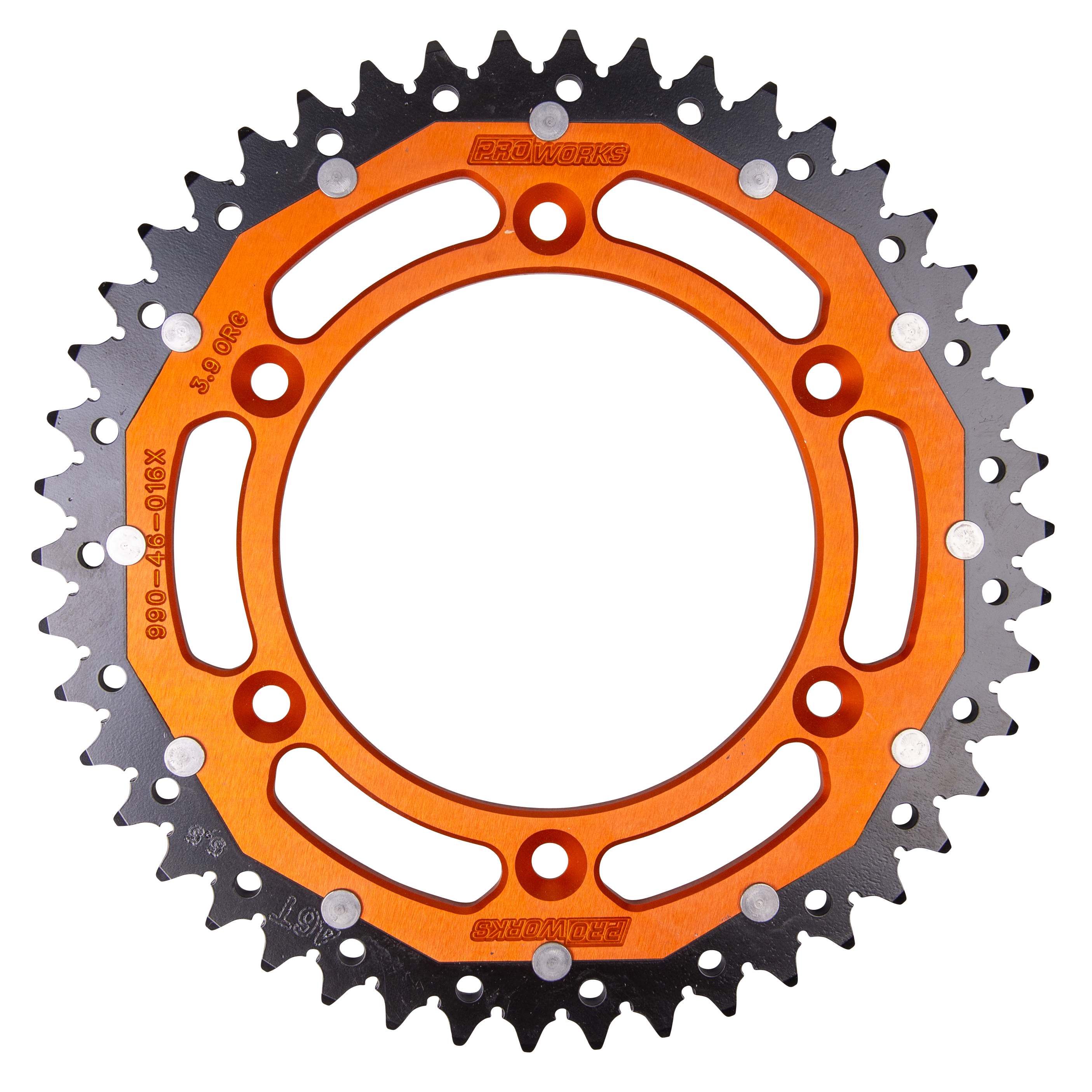 Proworks Interlink Rear Sprocket Orange | 24MX