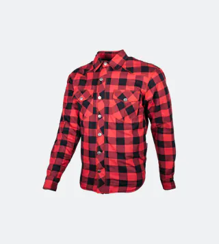 GMS Jaguar Motorcycle Flannel Shirt