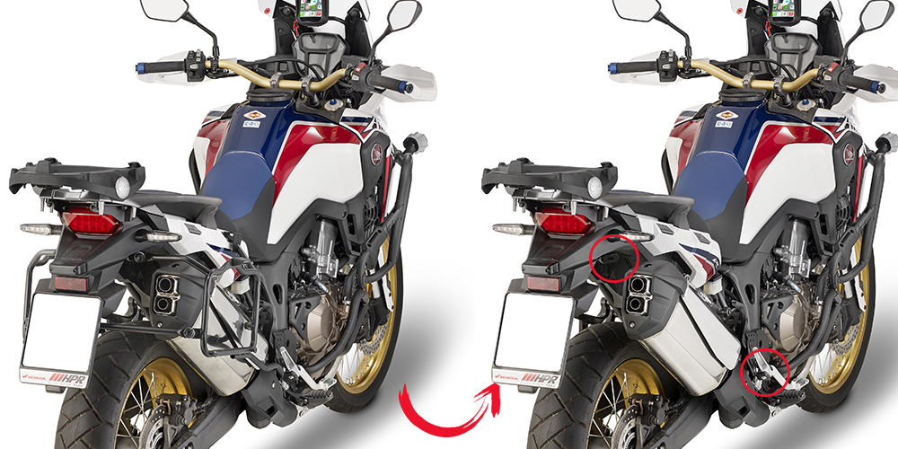 Givi Monokey/Retro Fit Rapid Release Side Case Mount