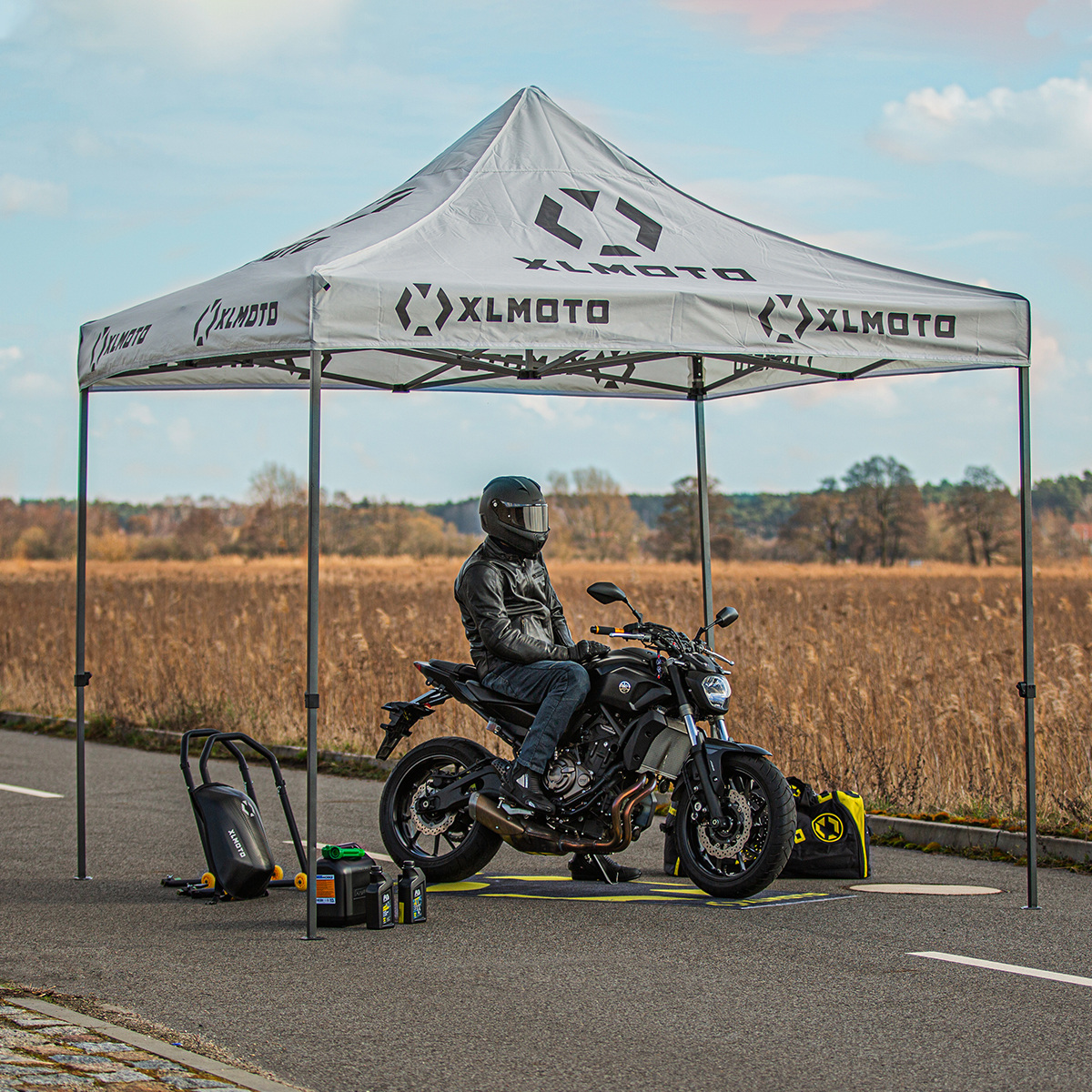 XLMOTO EasyUp Tente paddock XLmoto.fr