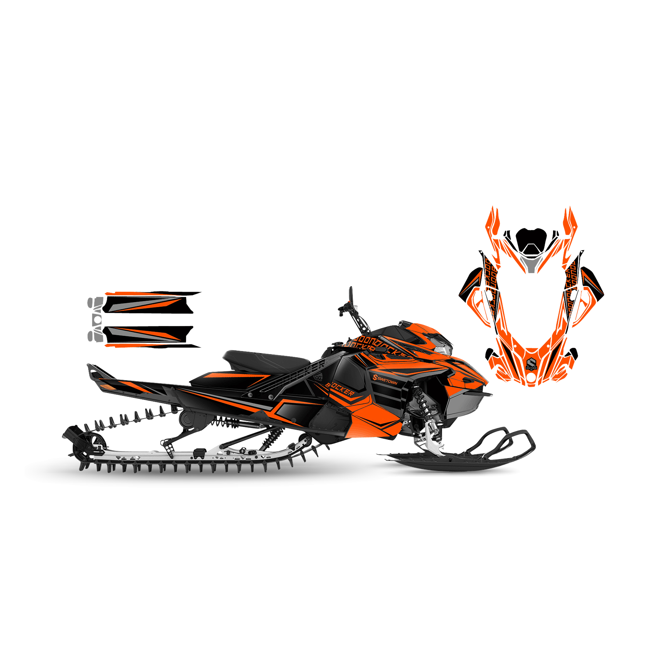 Tarrasarja SweTown Team-Racer-20-Oranssi