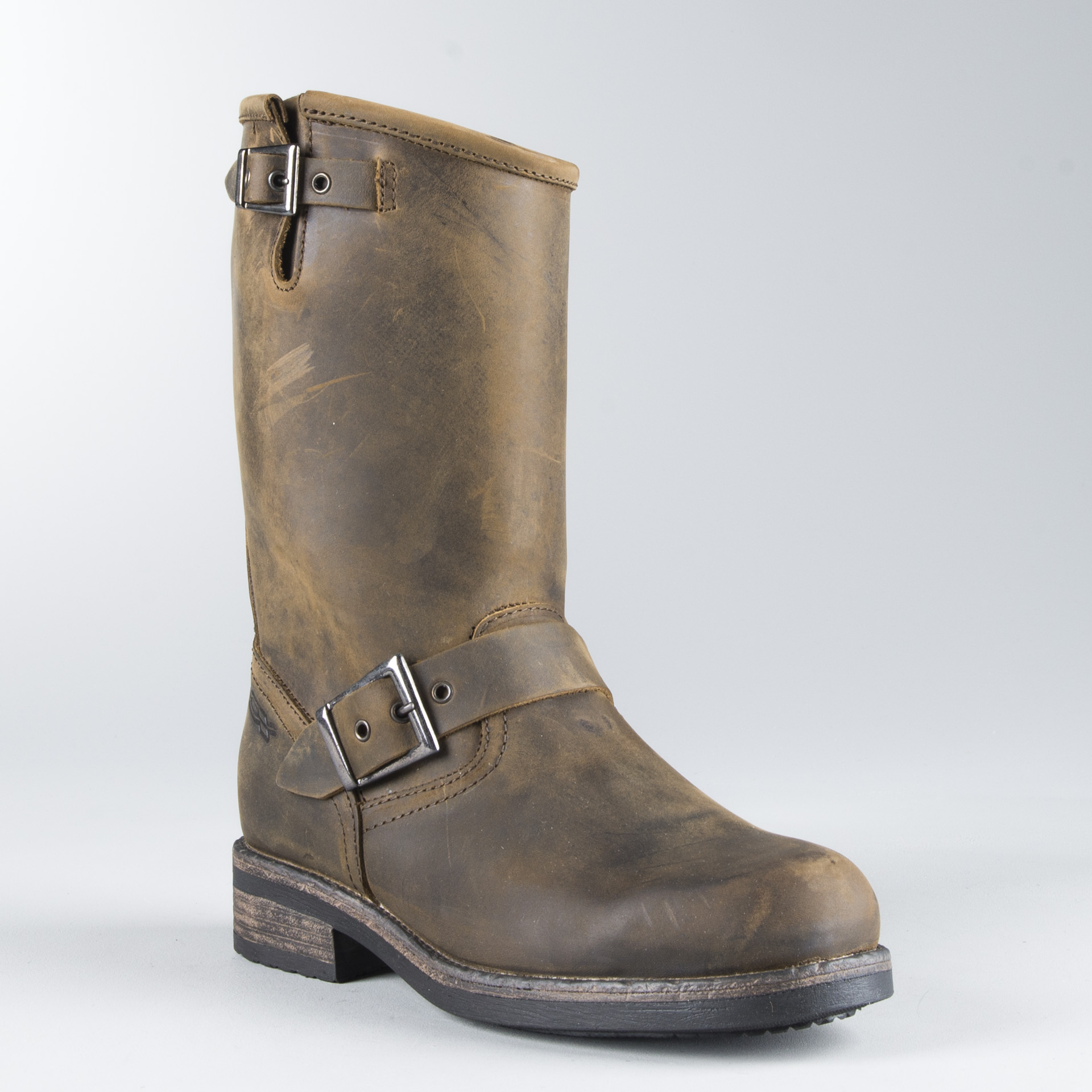 Black Heritage WP Motorcycle Boots