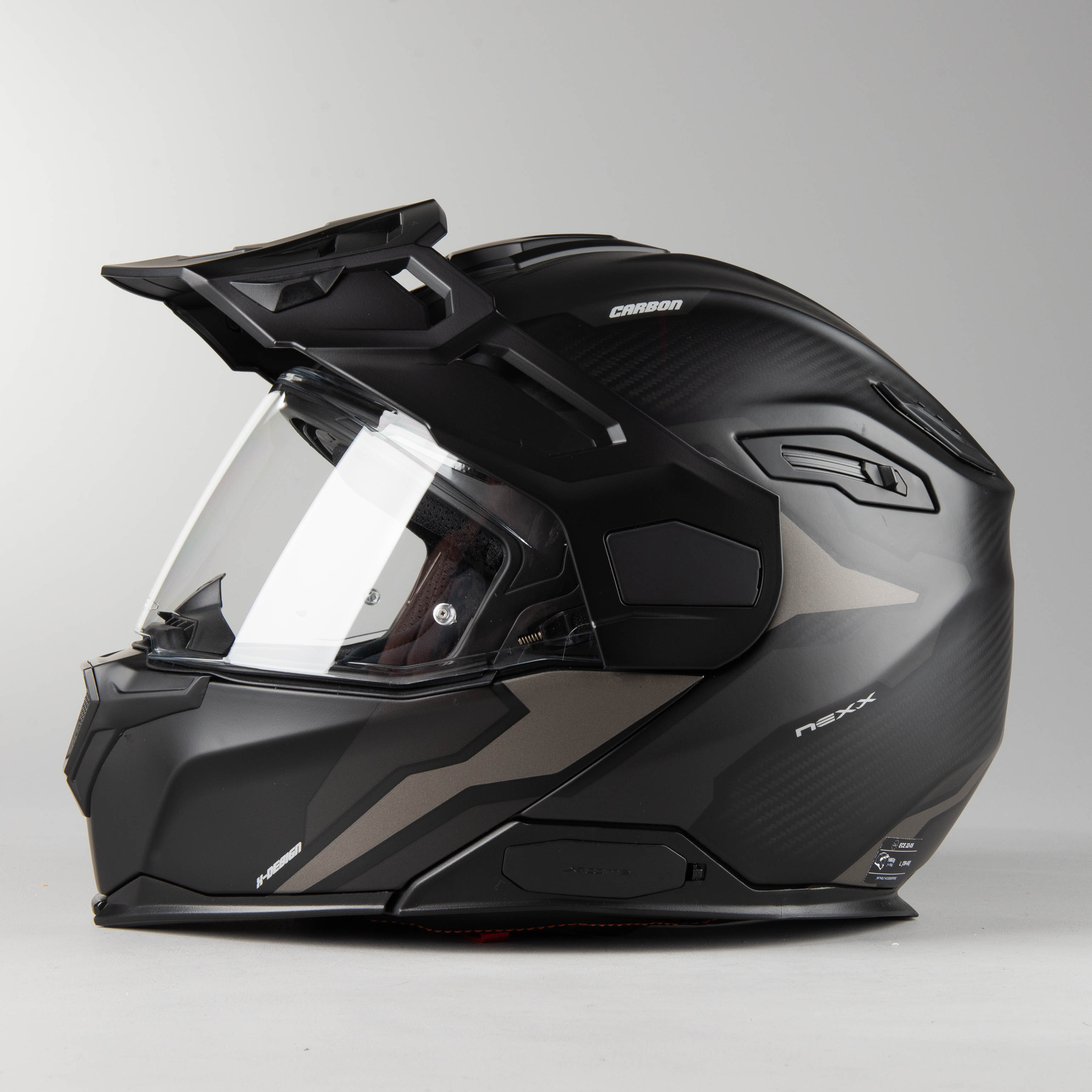 Nexx X.Vilijord Light Nomad Adventure Helmet Matte Carbon Fibre Now