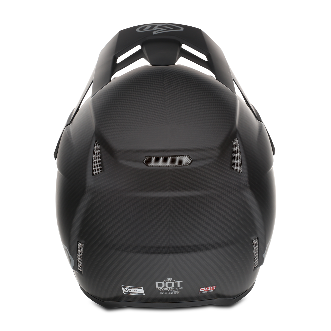 Motokrossikiiver 6D ATR-3 Solid FIM