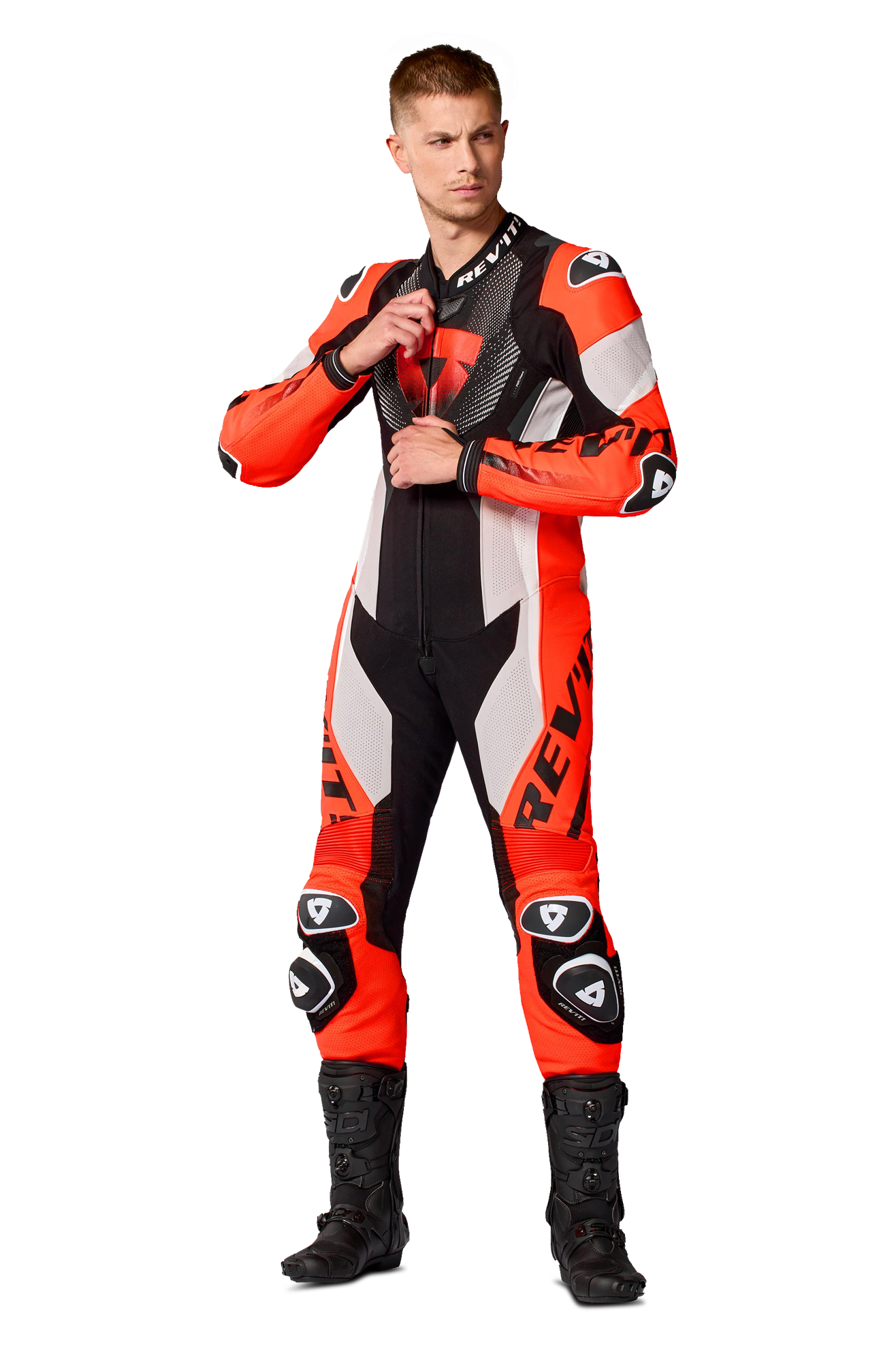 Combinezon Din Piele Moto REV'IT! Hyperspeed 3 Air