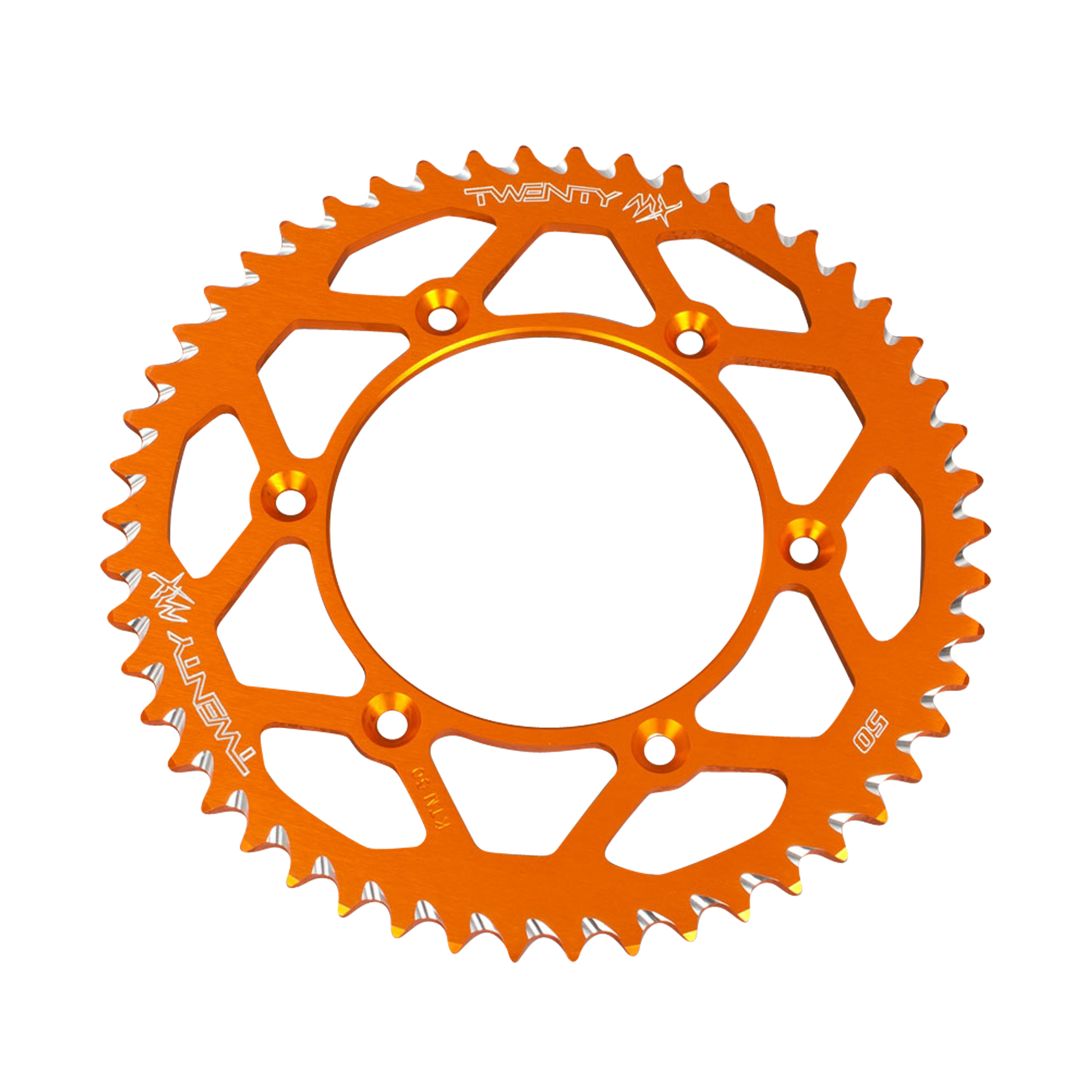 Achtertandwiel Twenty Oranje