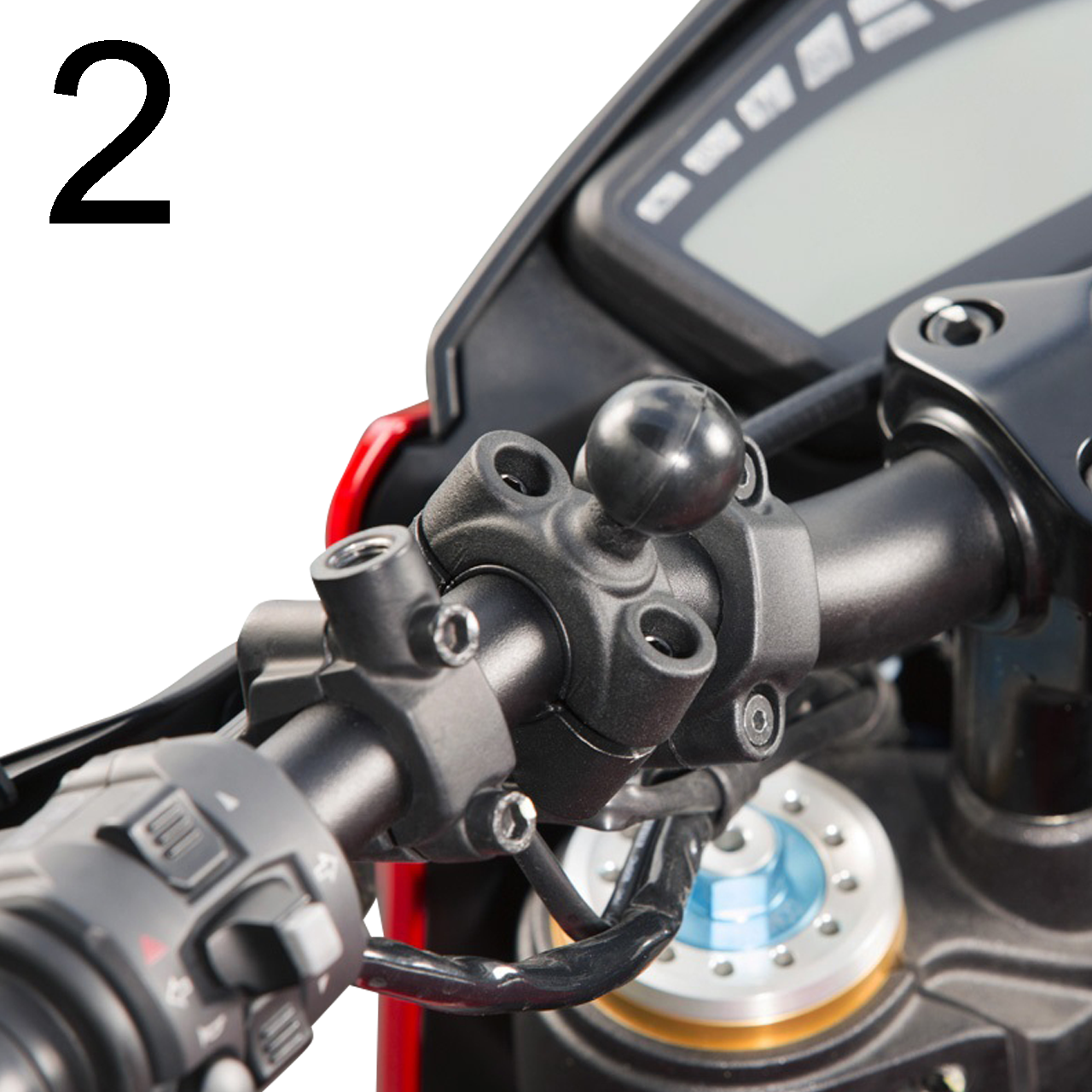 Ohjaustangon/Putken Kiinnike RAM® Mounts Torque™
