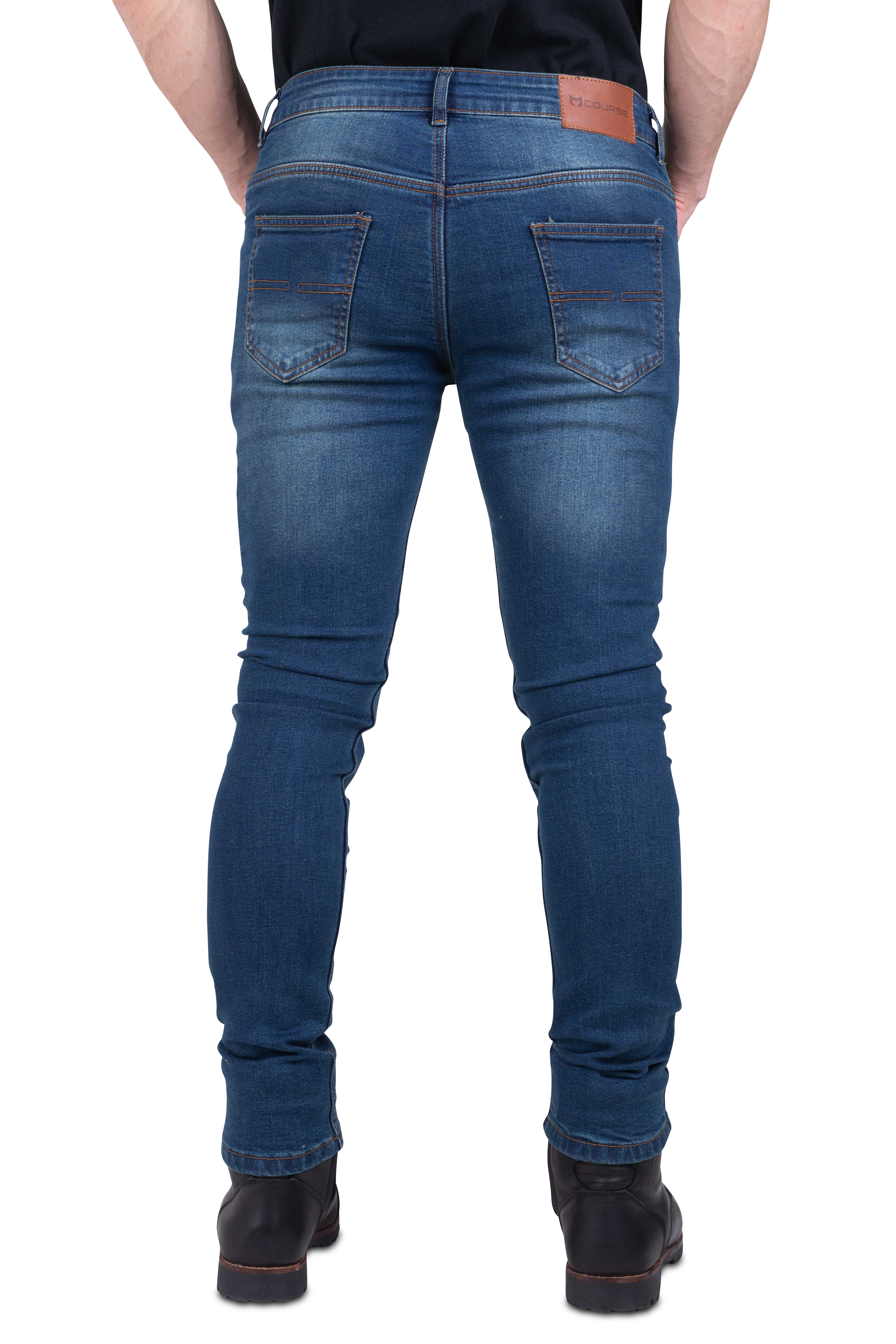 Vaqueros de Moto Course Norman Tapered Fit