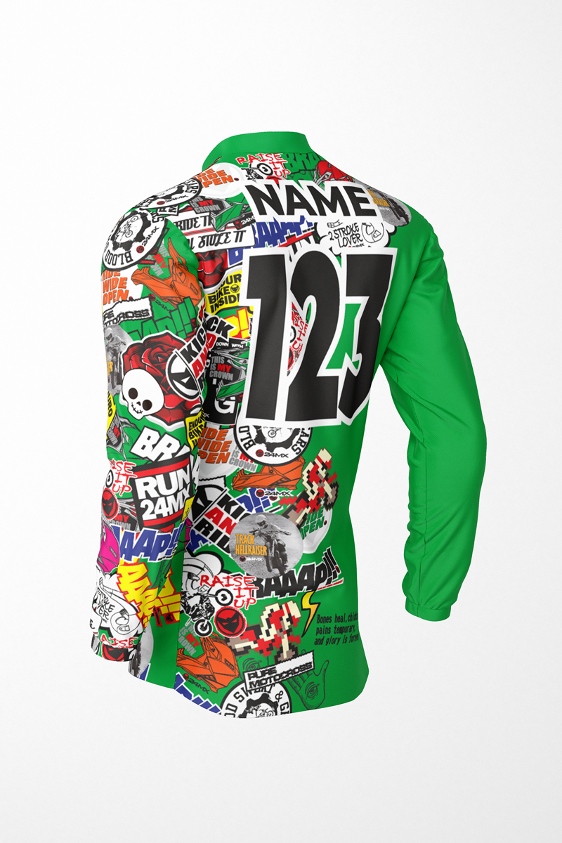 24MX STICKERBOMB MX Jersey