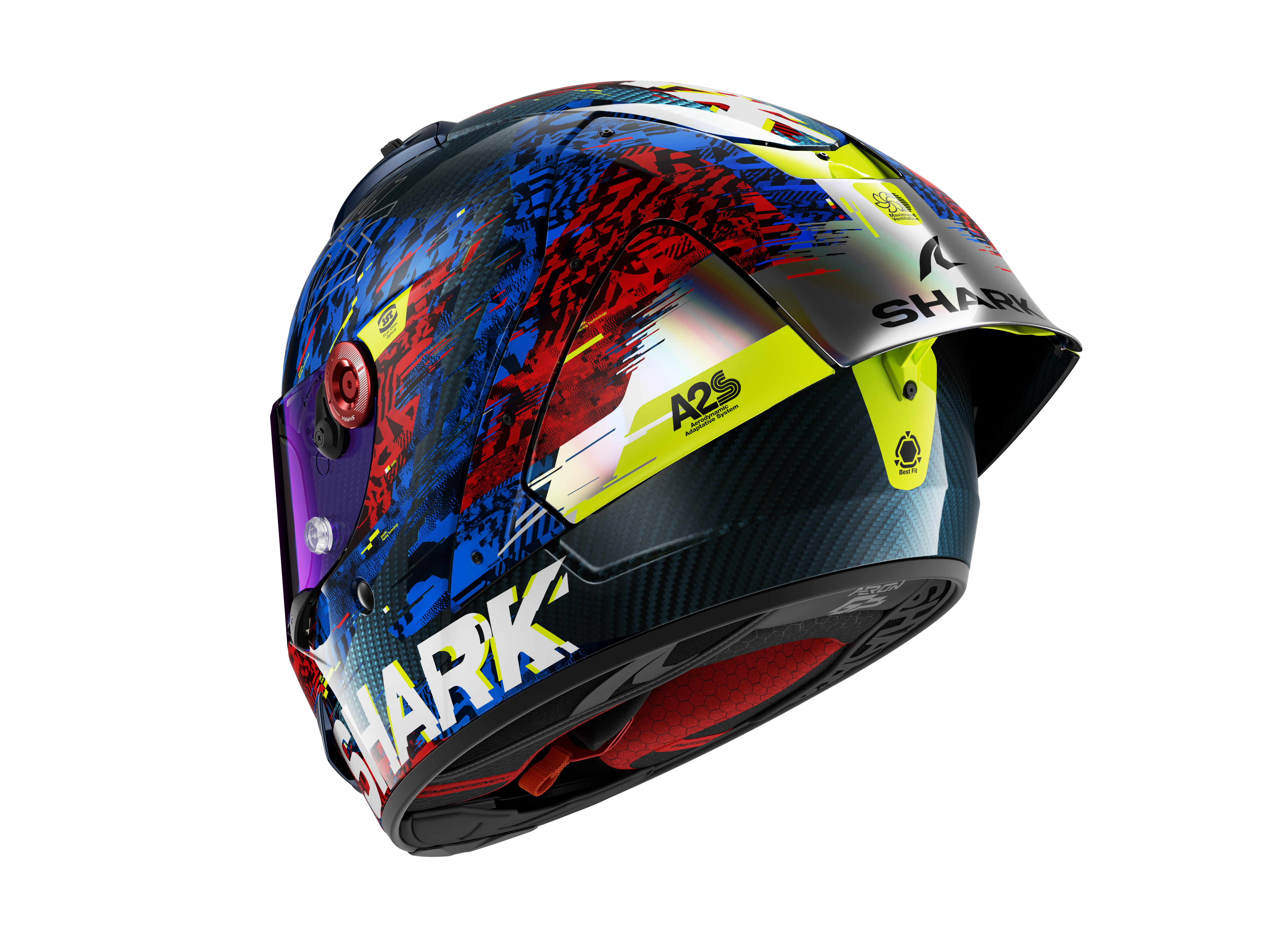 Casco Integral Shark Aeron-GP FIM Racing #2 Speed-Vib