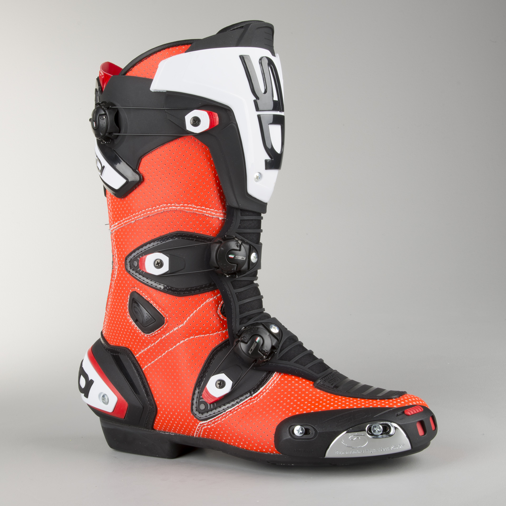 Gr/ö/ße 43 Sidi Stiefel Mag-1 Air Rot Fluo-Schwarz