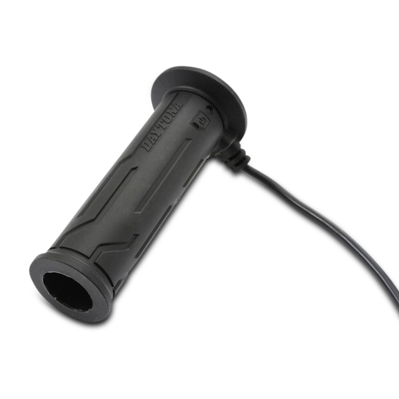 Daytona Heated Grip 4 Levels - 22.2mm Open End with Battery Protection (auto-off)