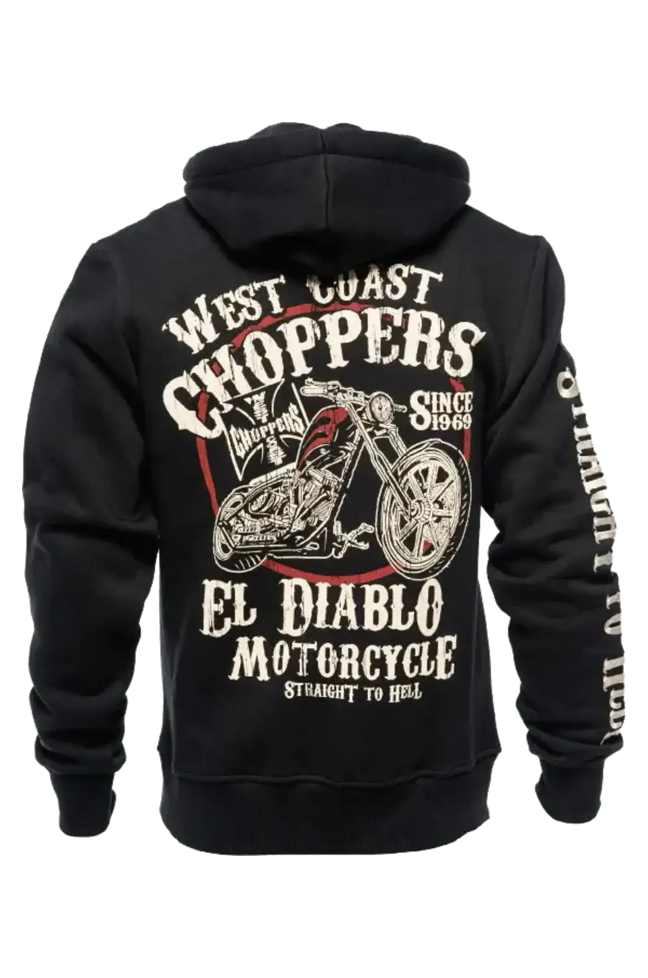 Sudadera Con Cremallera West Coast Choppers WCC - El Diablo