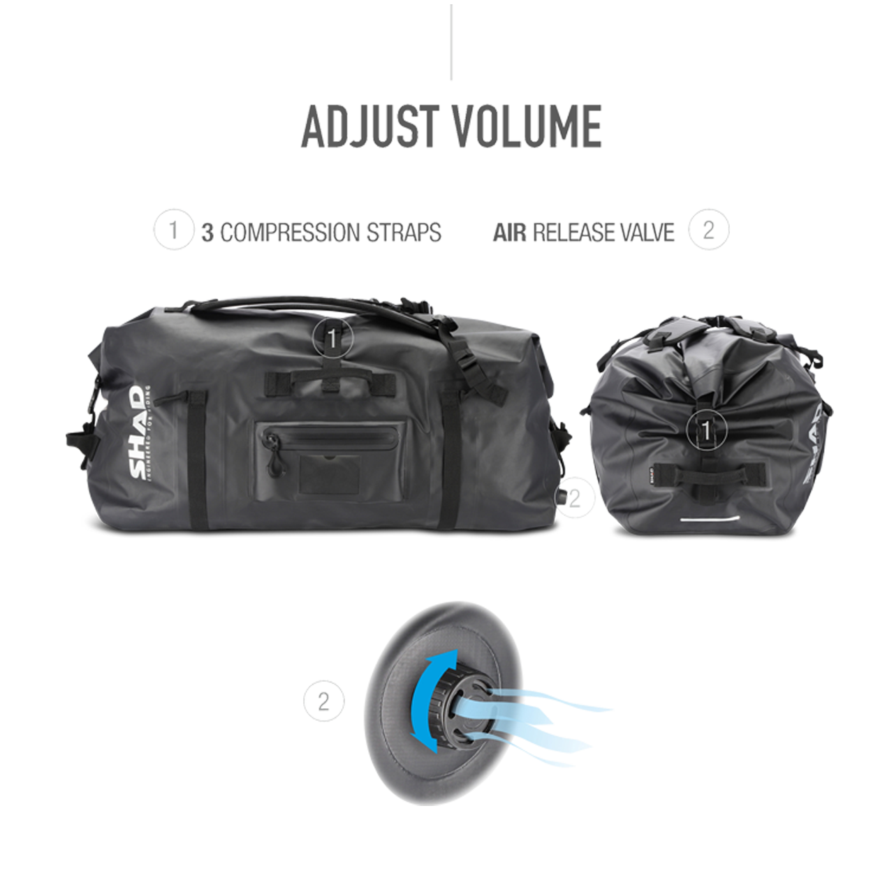 Shad Waterproof Saddle Bag