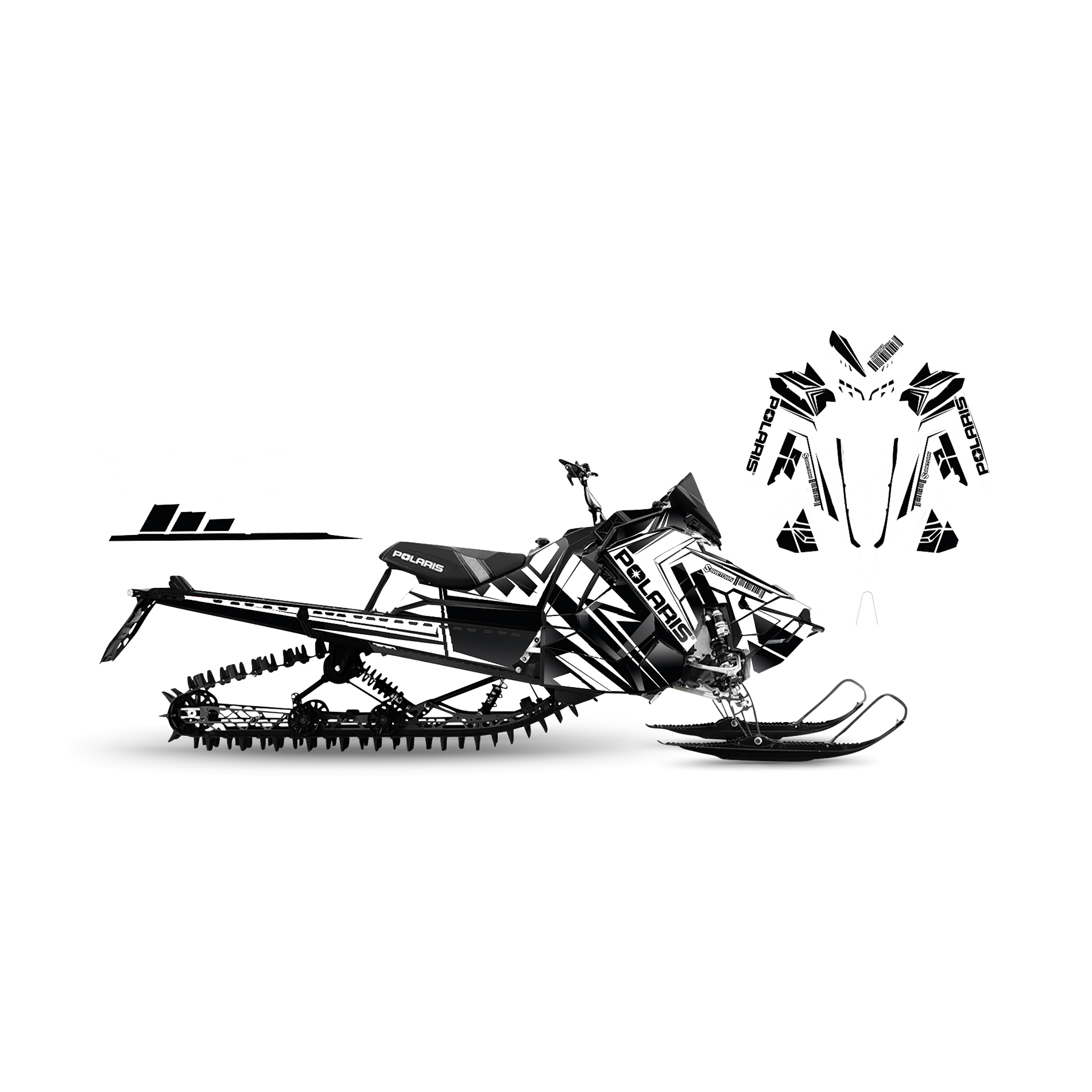 Tarrasarja SweTown Neo Race Musta-Valkoinen