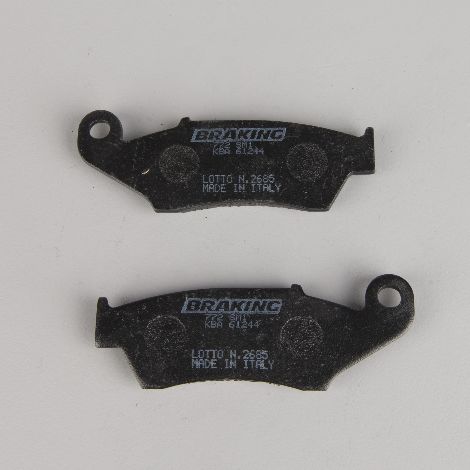 Braking Semi Metal Front Brake Pads