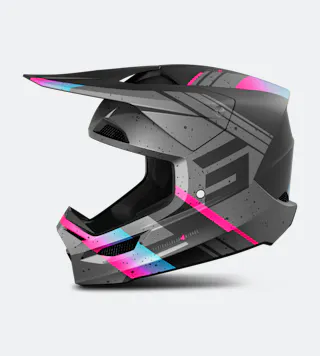 Casque Cross Shot Furious Mirage