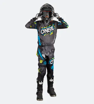O'Neal Element Villain Kid's MX Jersey