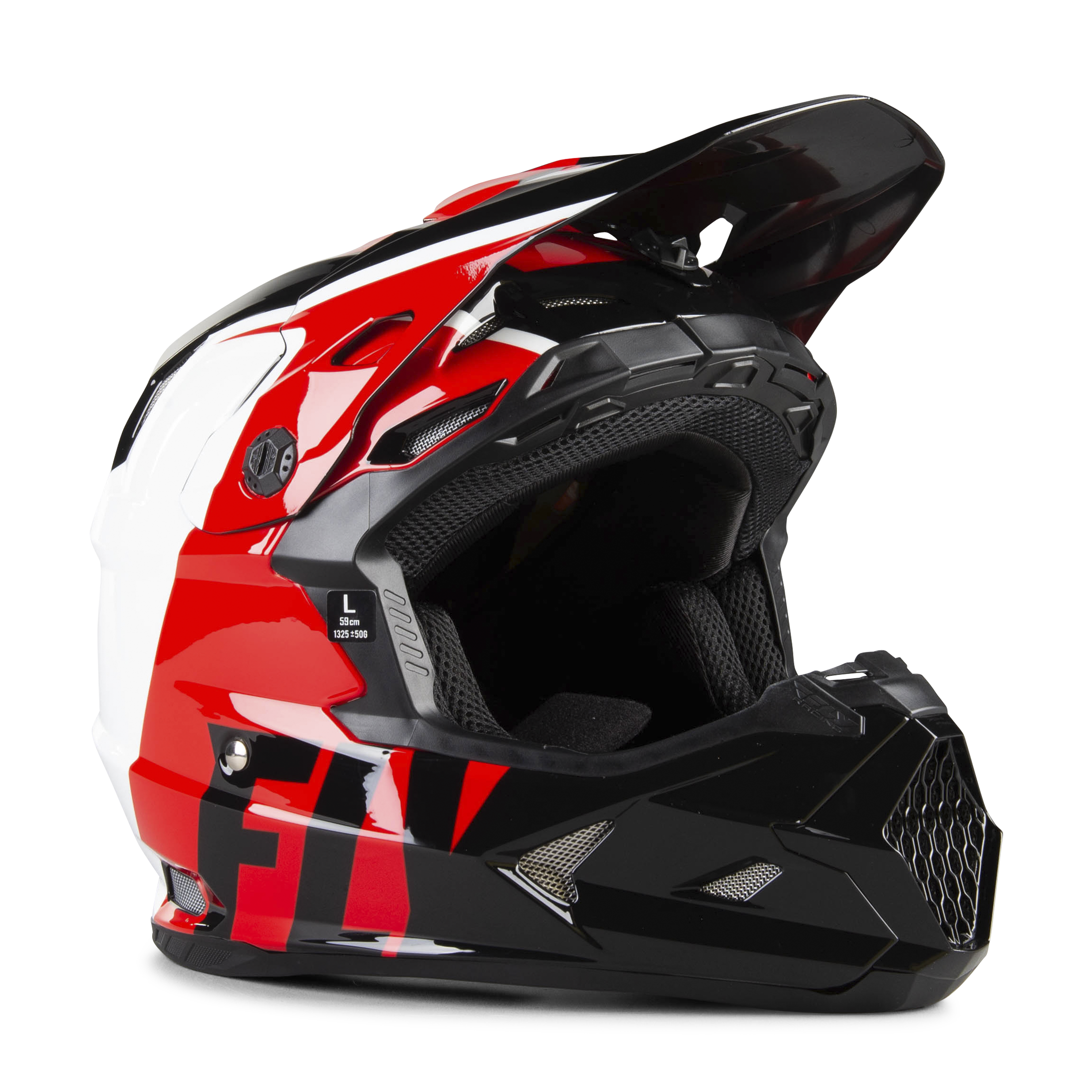 red mx helmet